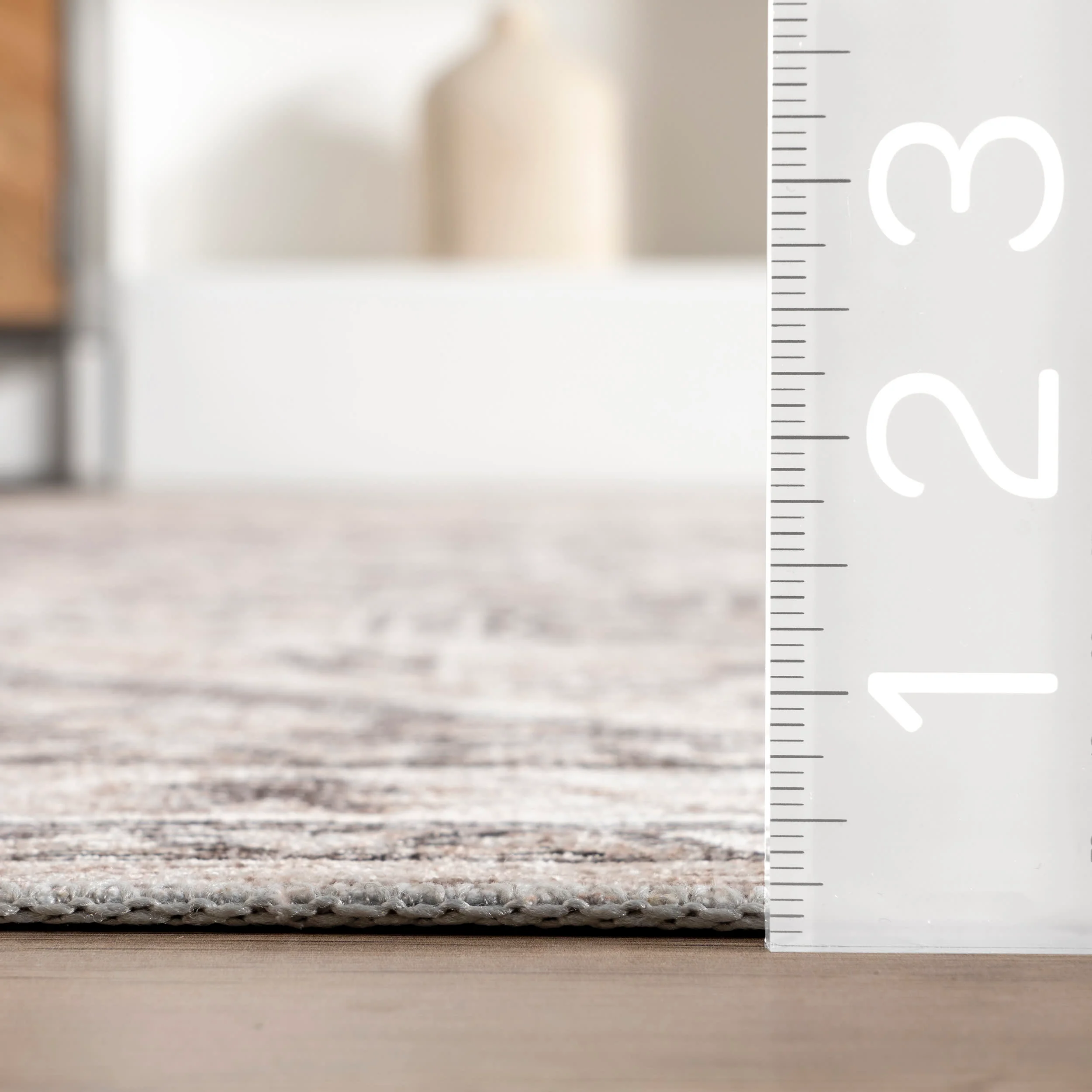Sadira Spill Proof Washable Rug | Taupe - Image 5