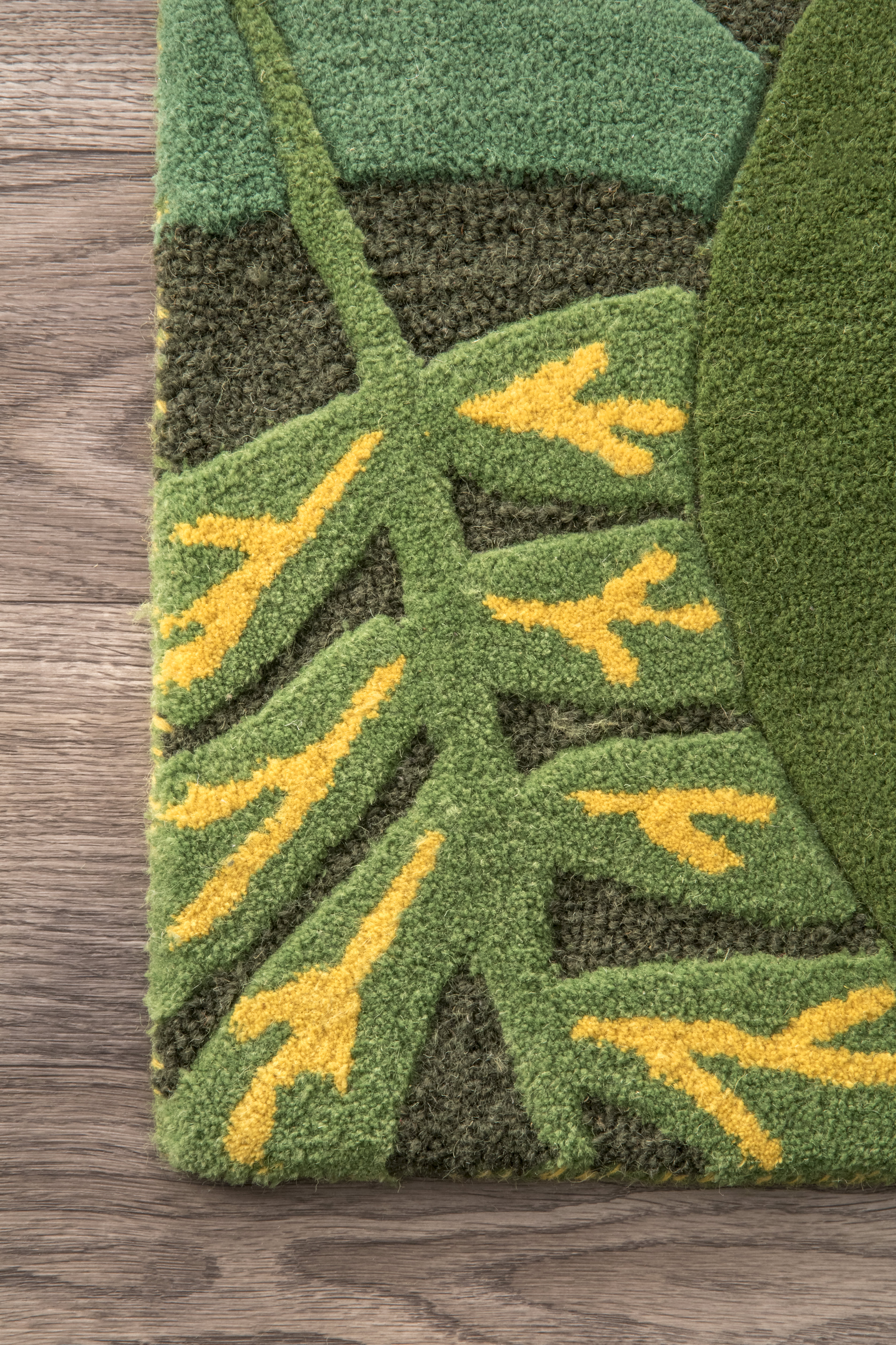 Safari Friends Rug | Green - Image 3