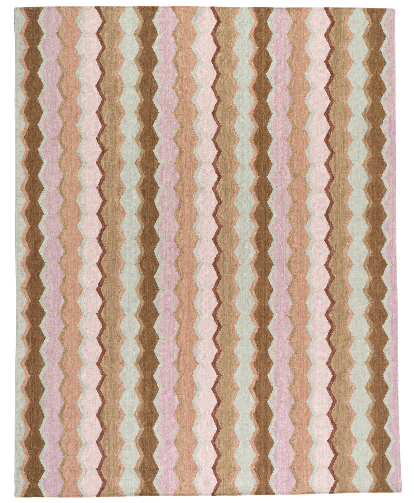 Safety Net Handwoven Wool Rug | Earth - Image 2