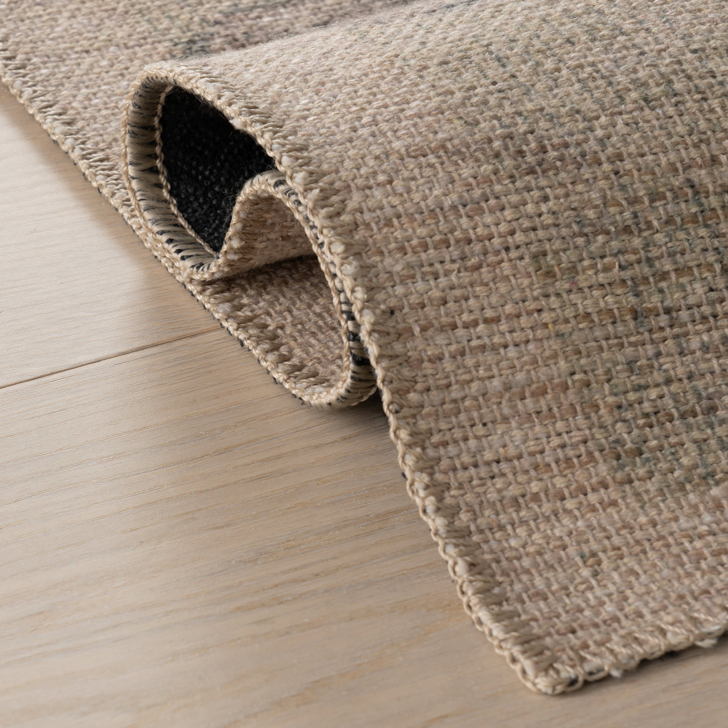 Sahi Traditional Diamond Washable Rug | Green - Image 11