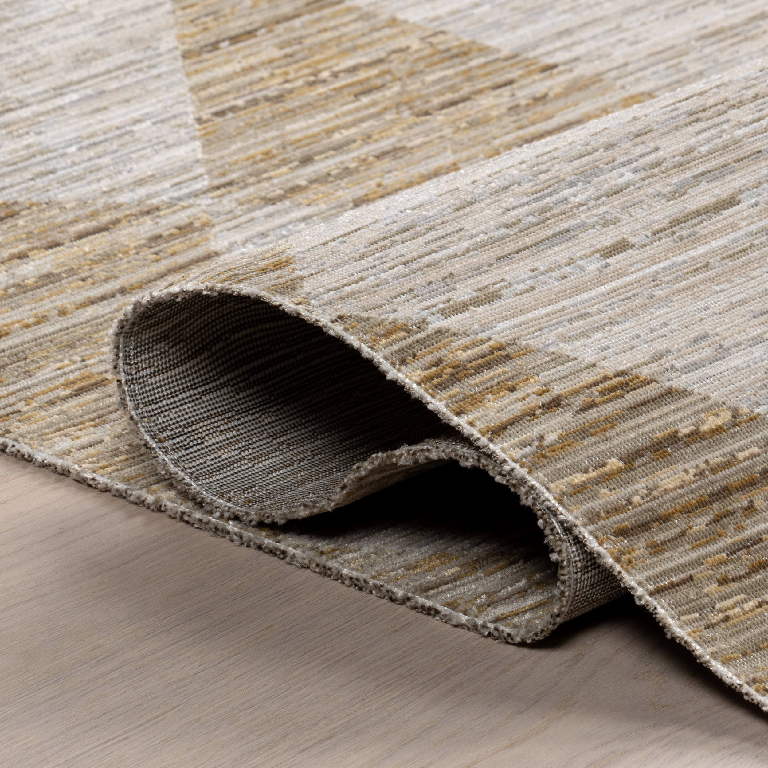 Sallie Diamond Boho Indoor/Outdoor Washable Rug | Beige - Image 9