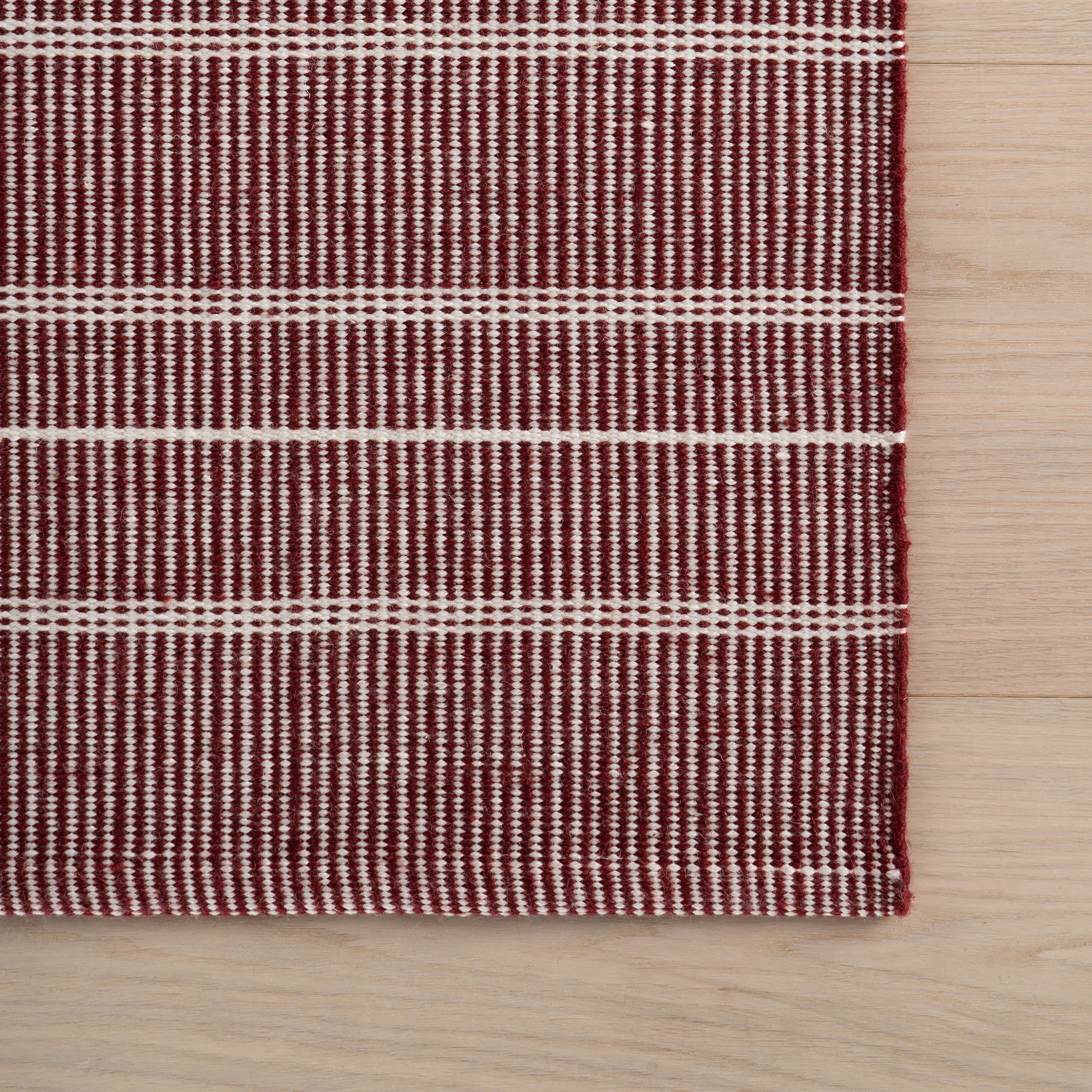 Samson Handwoven Indoor/Outdoor Rug by Bunny Williams | Red - Image 6