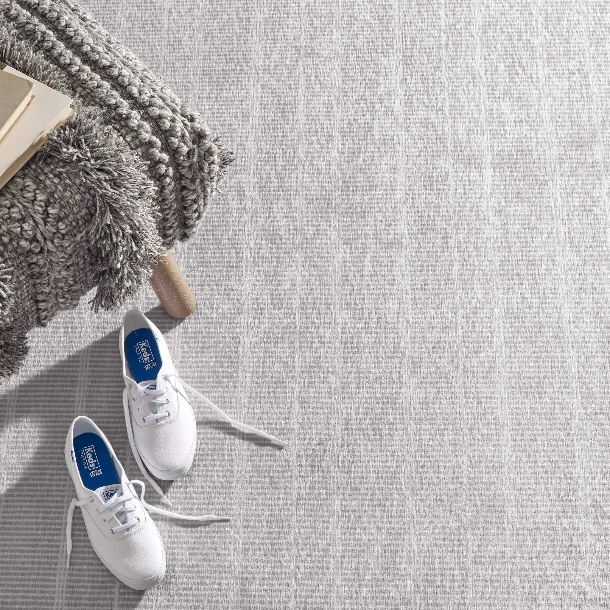 Samson Machine Washable Rug by Bunny Williams | Grey - Image 3