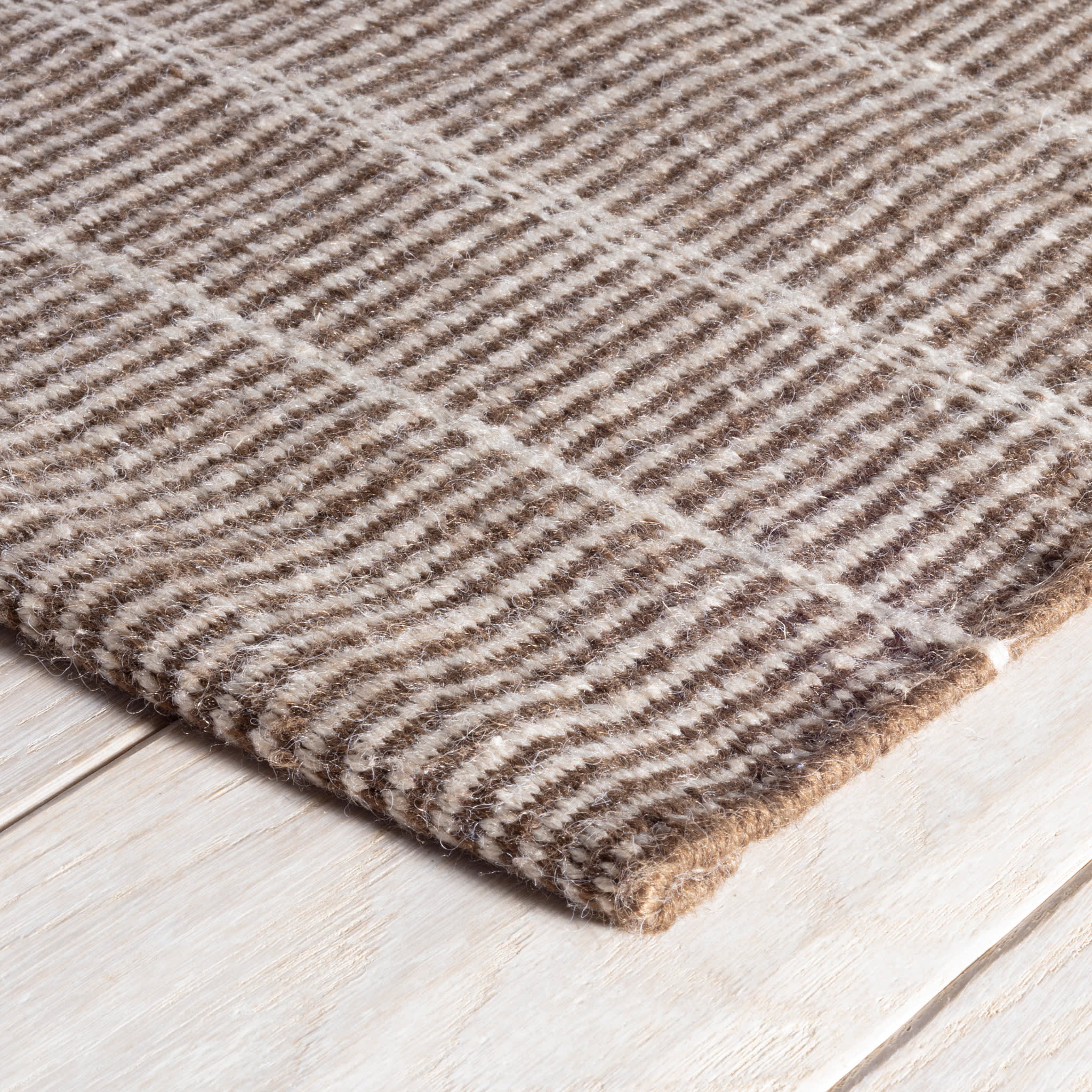 Samson Handwoven Indoor/Outdoor Rug by Bunny Williams | Oak - Image 6