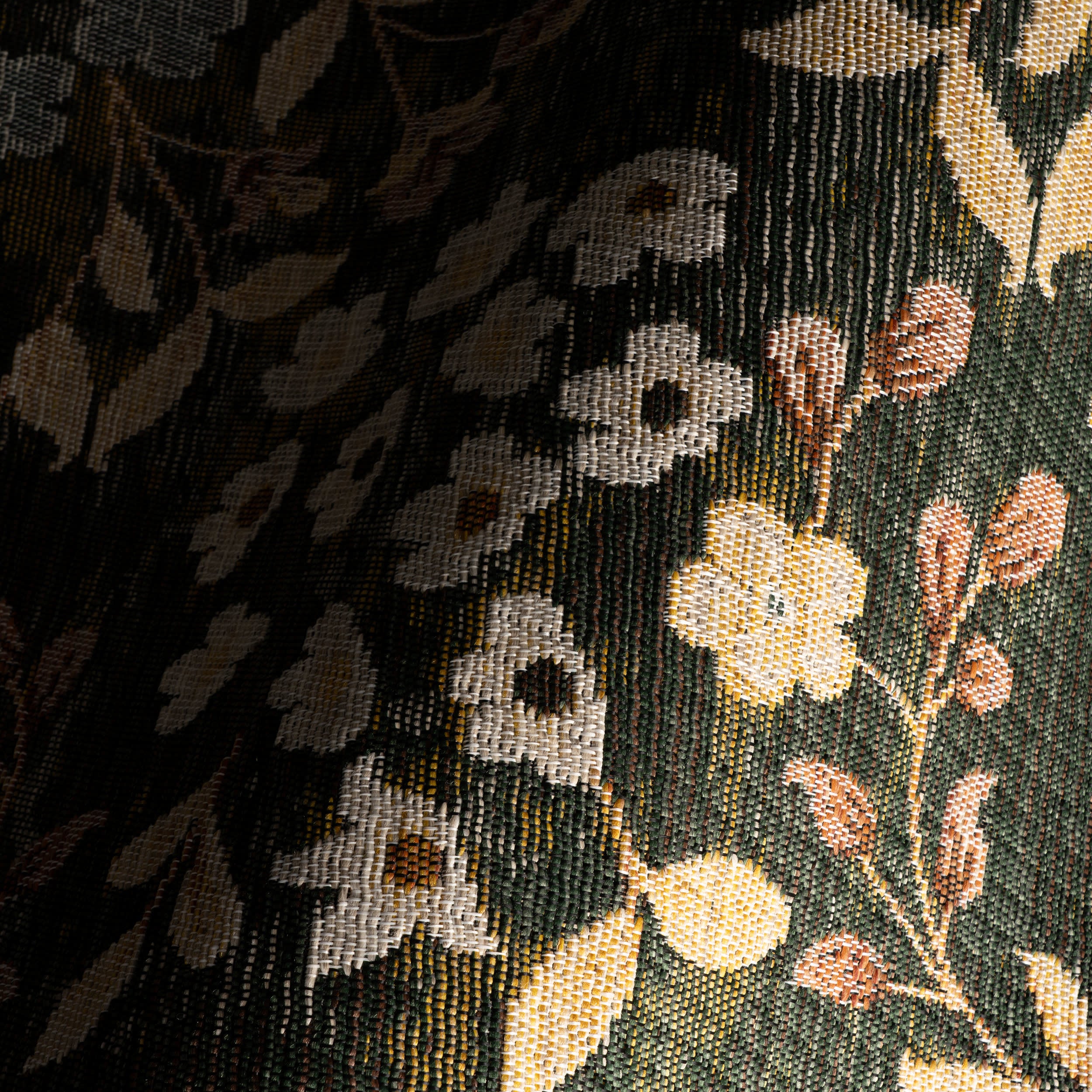Sanaya Transitional Floral Indoor/Outdoor Rug | Green - Image 3