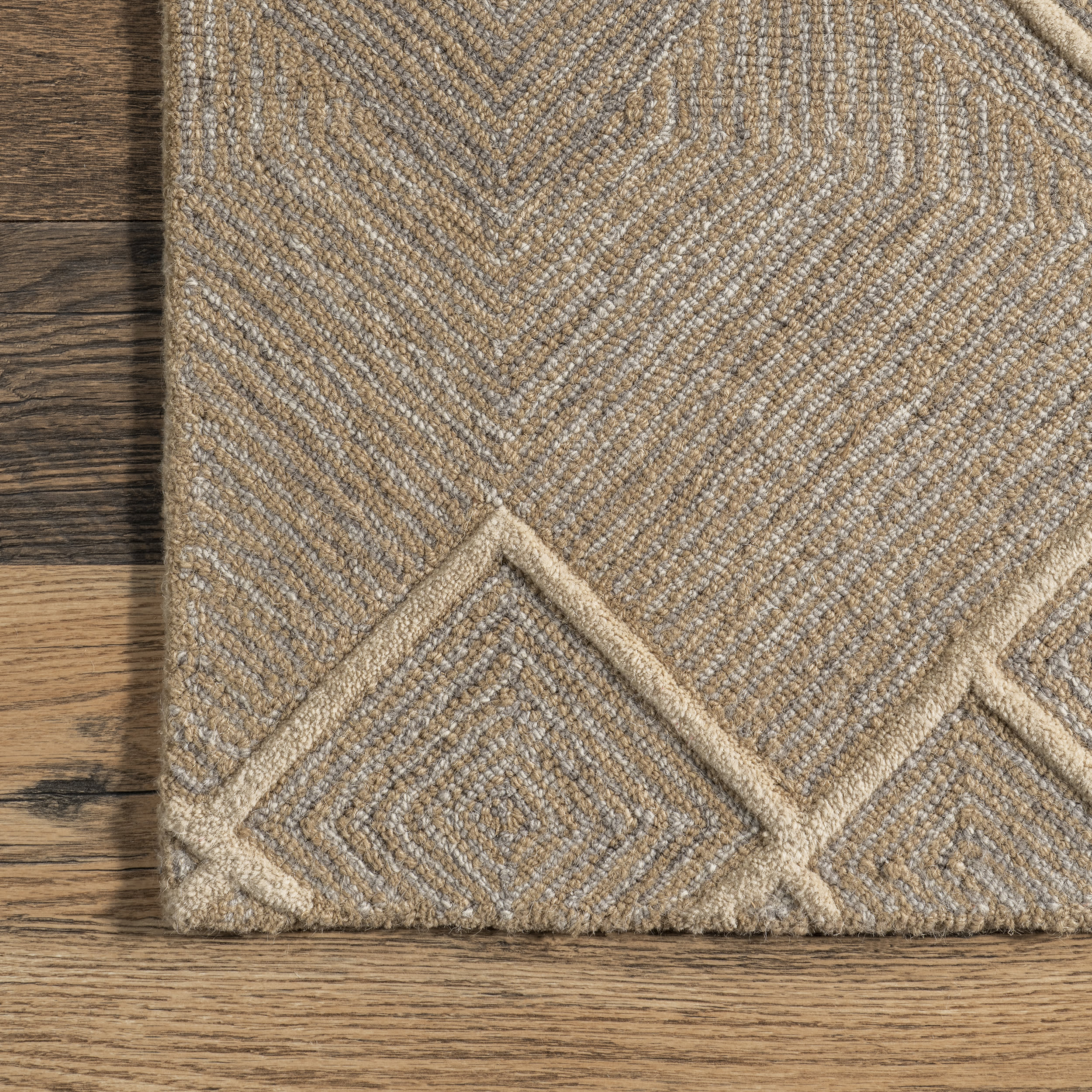 Sansa Maze Rug | Natural - Image 3