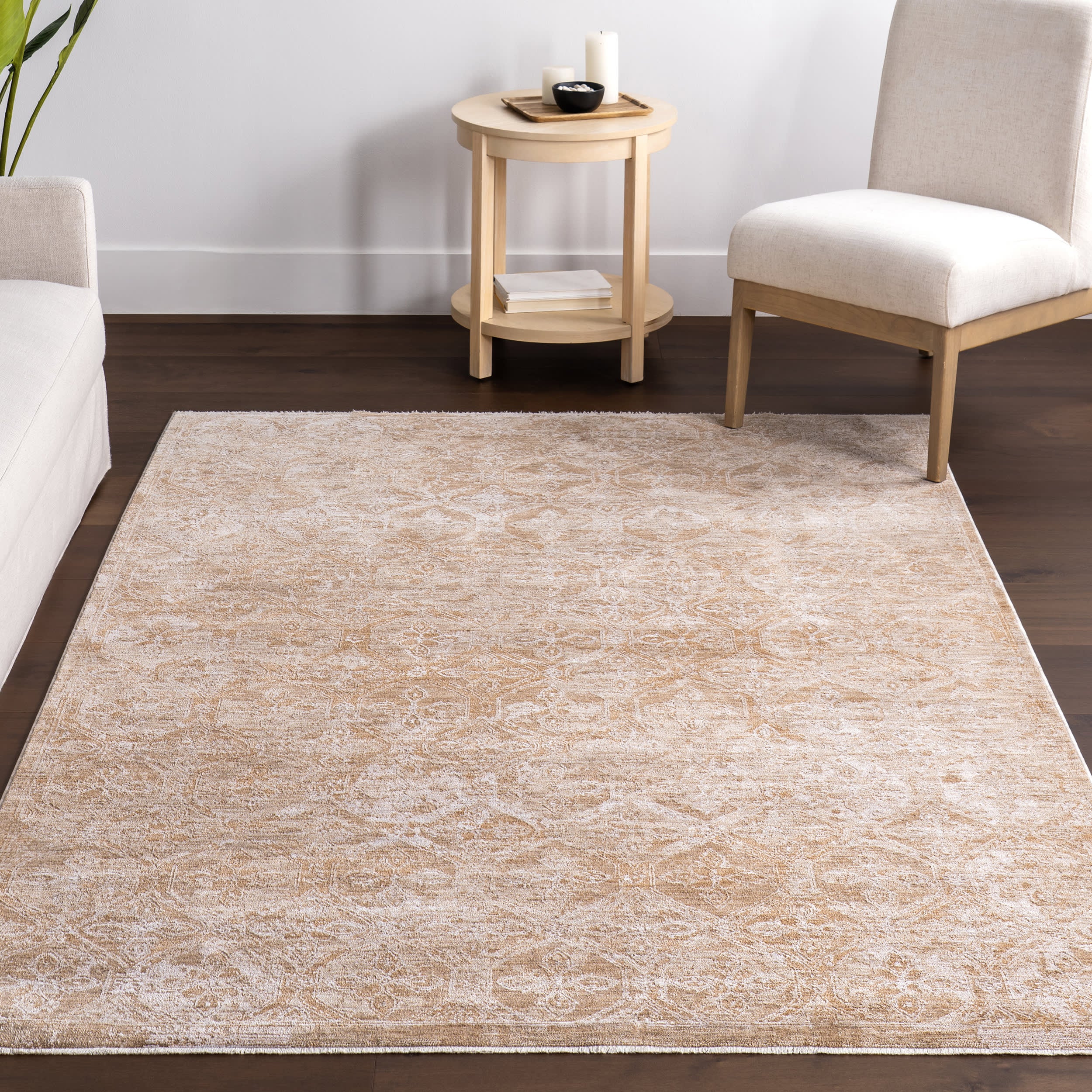 Sarahi Vintage Rug | Light Brown - Image 5