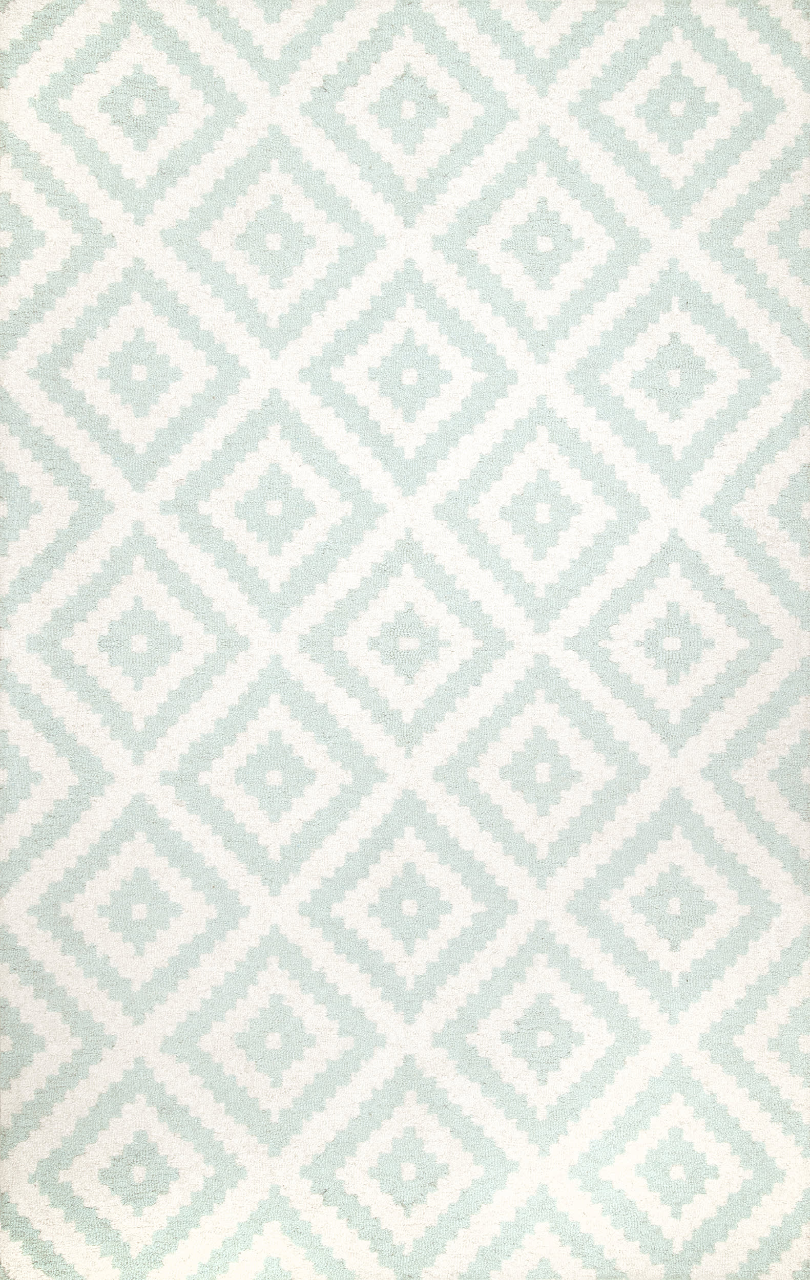 Scandinavia Diamond Rug | Aqua