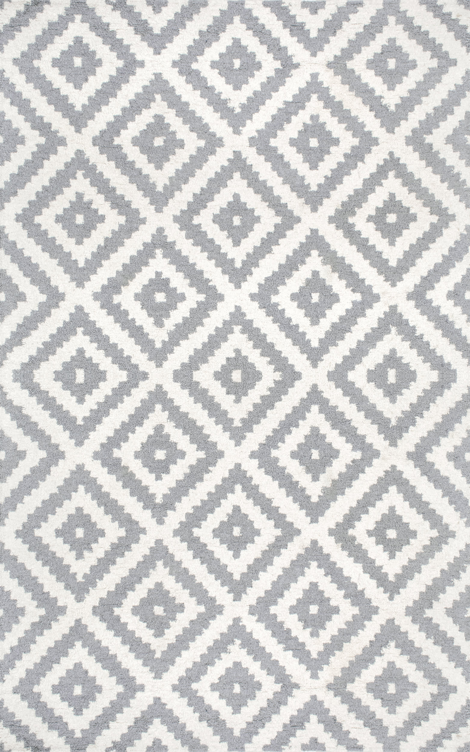 Scandinavia Diamond Rug | Grey