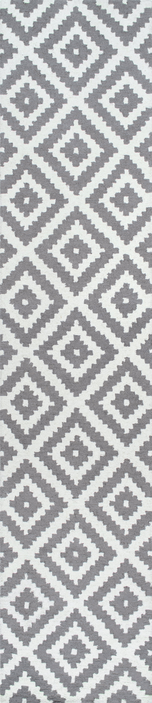 Scandinavia Diamond Rug | Grey