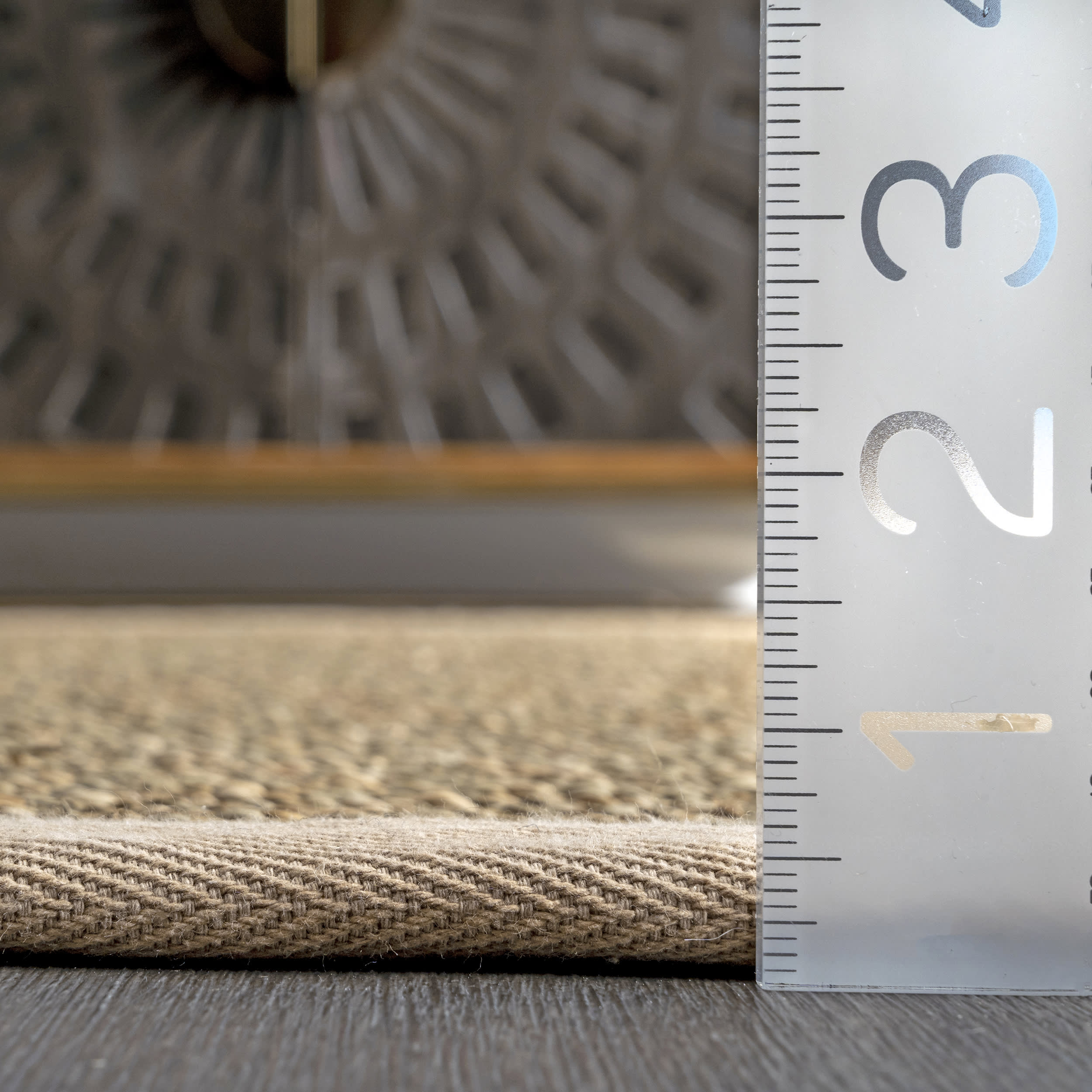 Seagrass Herringbone Rug | Natural - Image 5