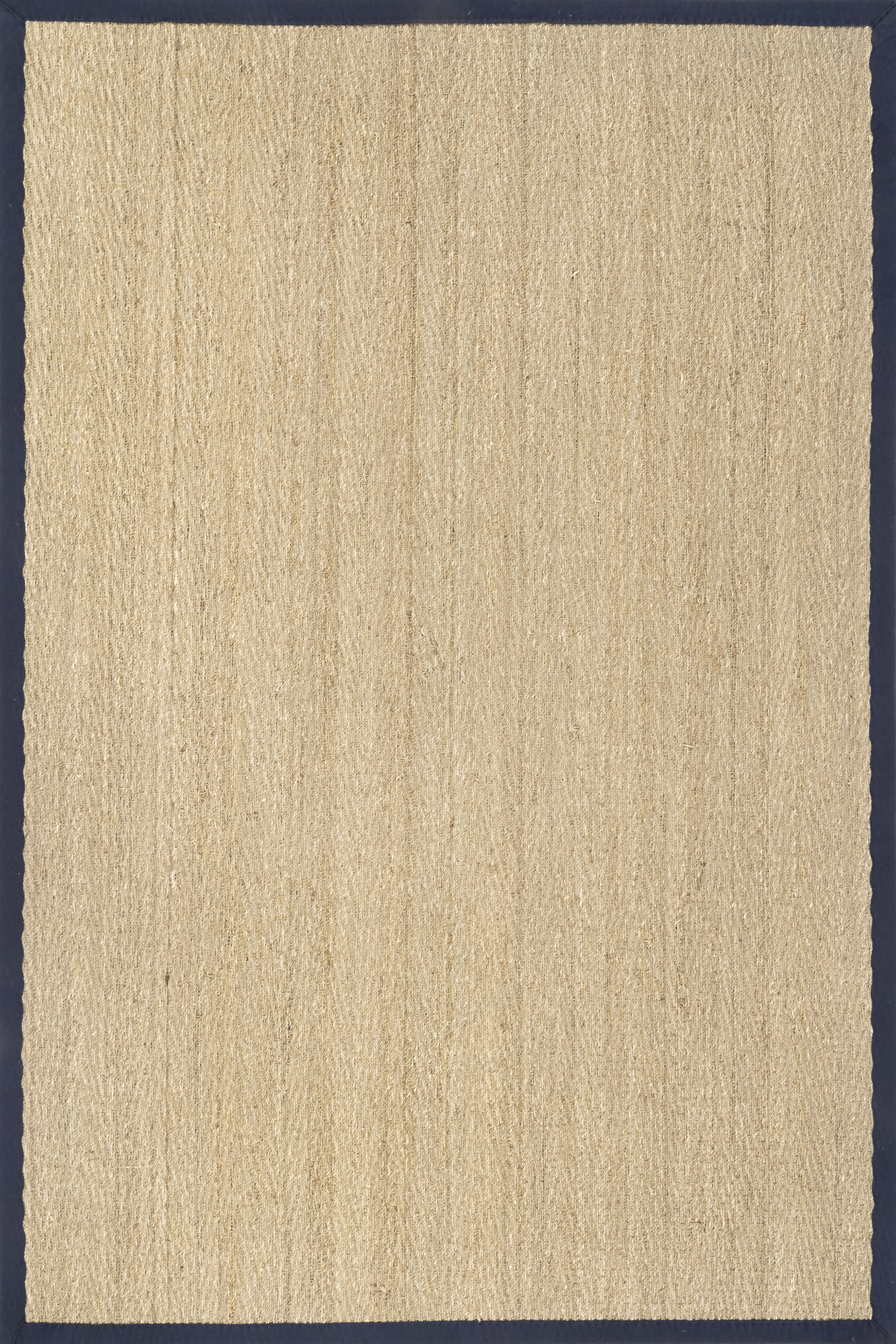Seagrass Herringbone Rug | Navy