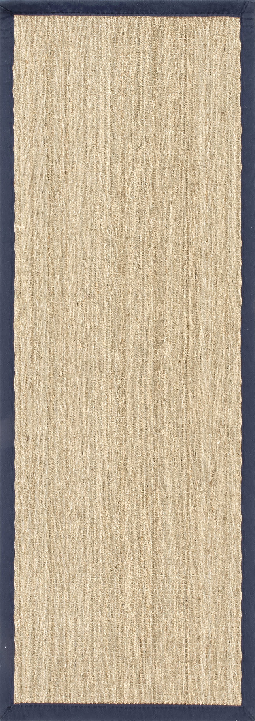 Seagrass Herringbone Rug | Navy