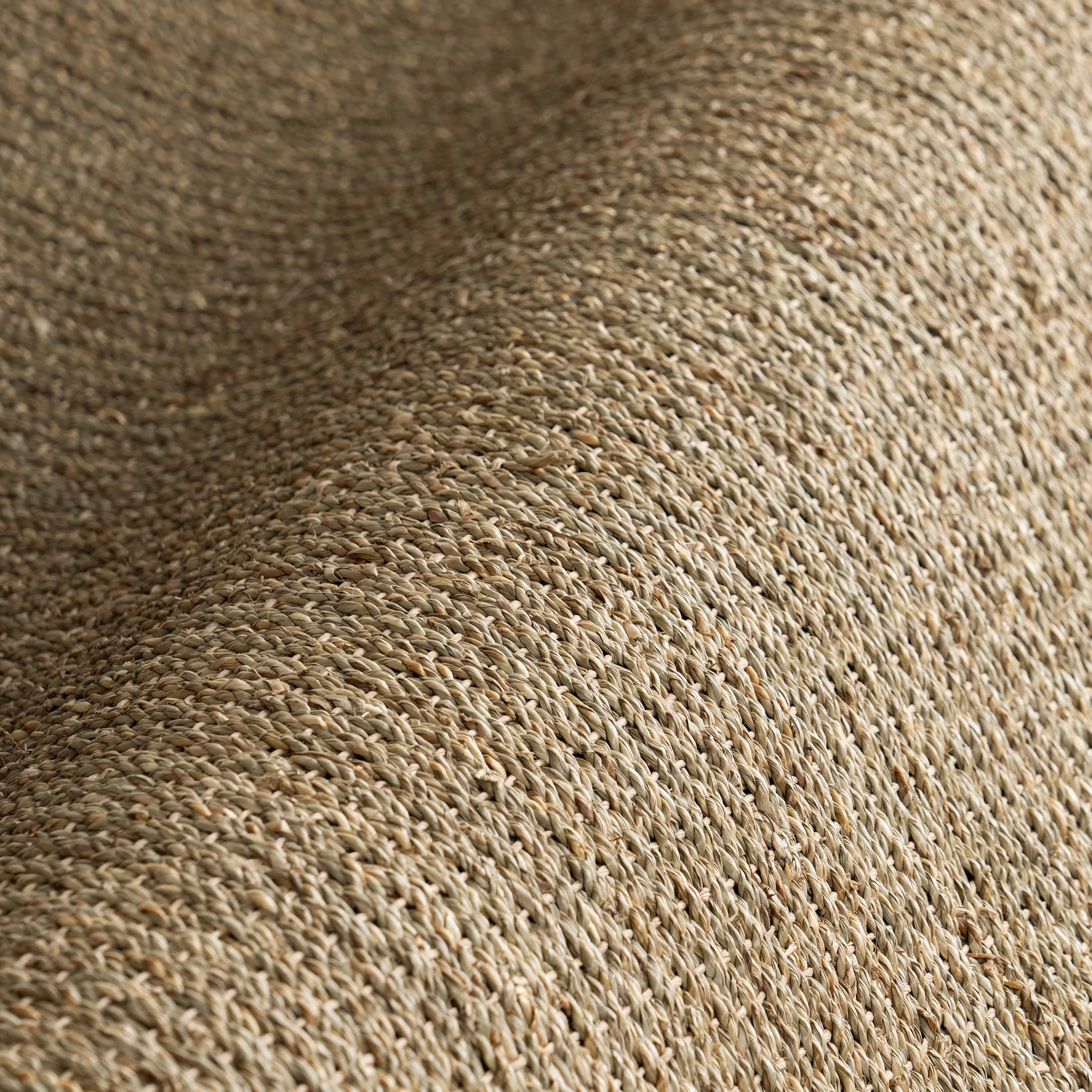 Seagrass with Border Rug | Beige - Image 3