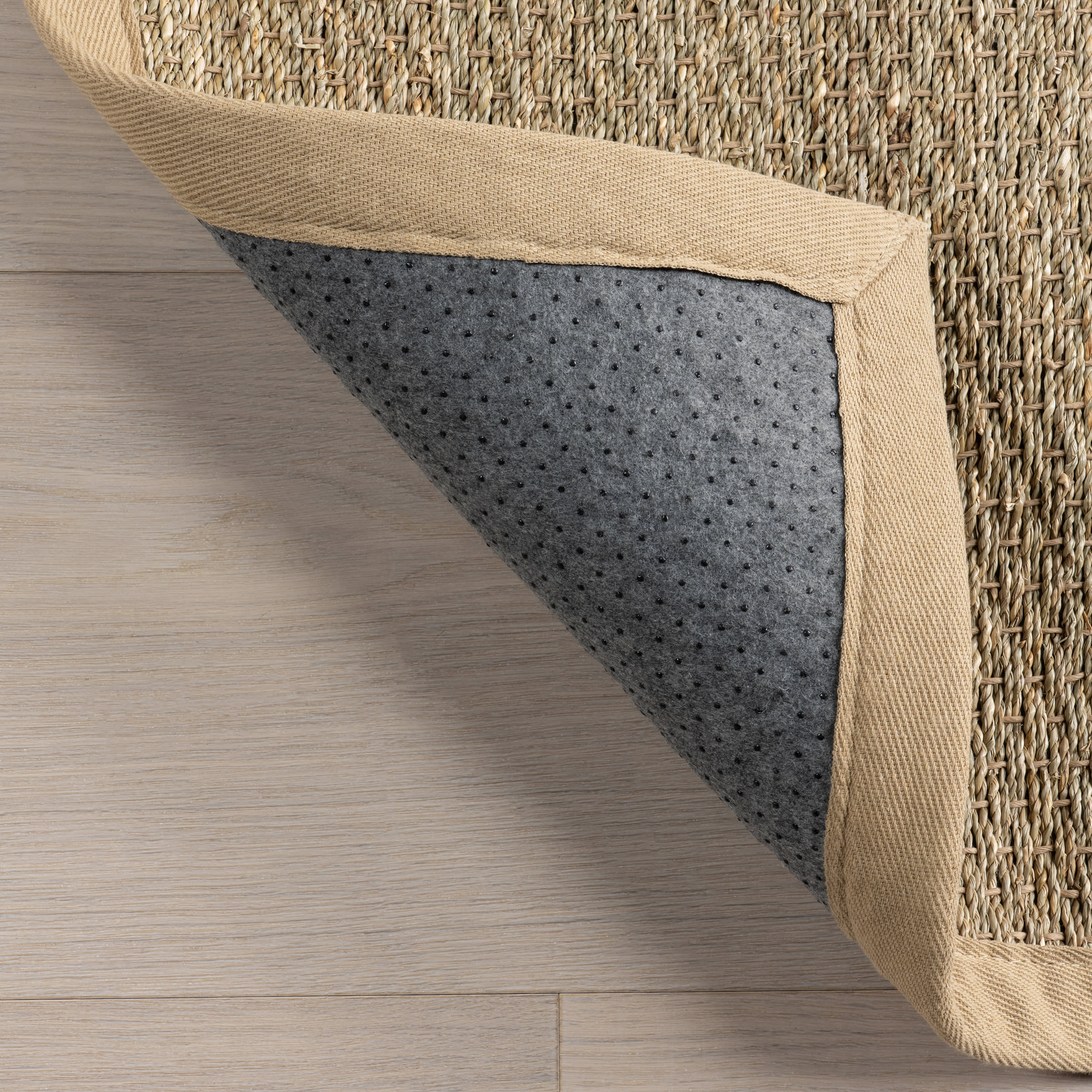 Seagrass with Border Rug | Beige - Image 8