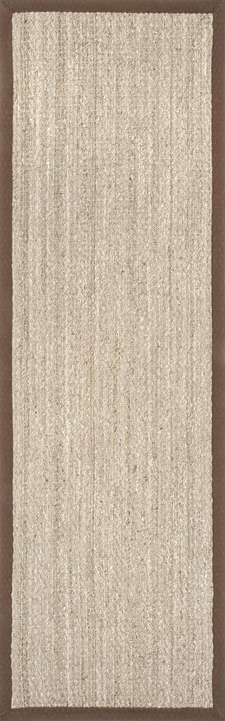 Seagrass with Border Rug | Brown