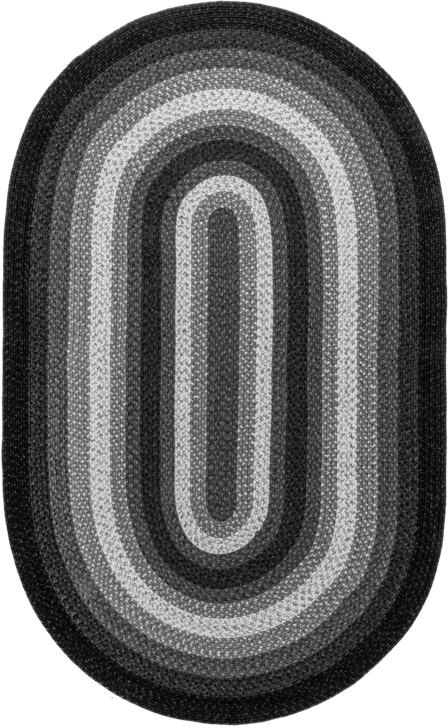 Selena Braided Indoor/Outdoor Rug | Charcoal