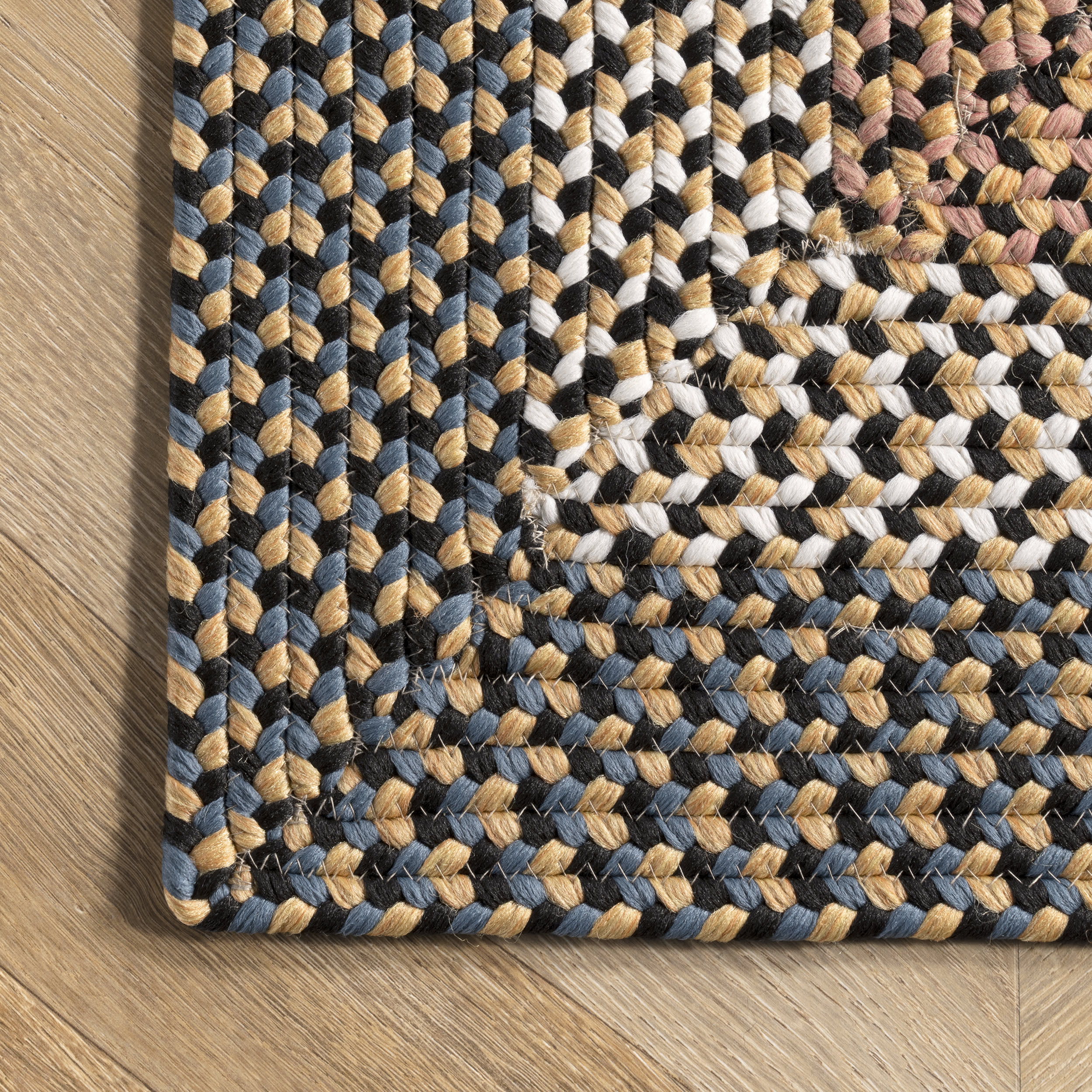 Selena Braided Indoor/Outdoor Rug | Taupe - Image 3