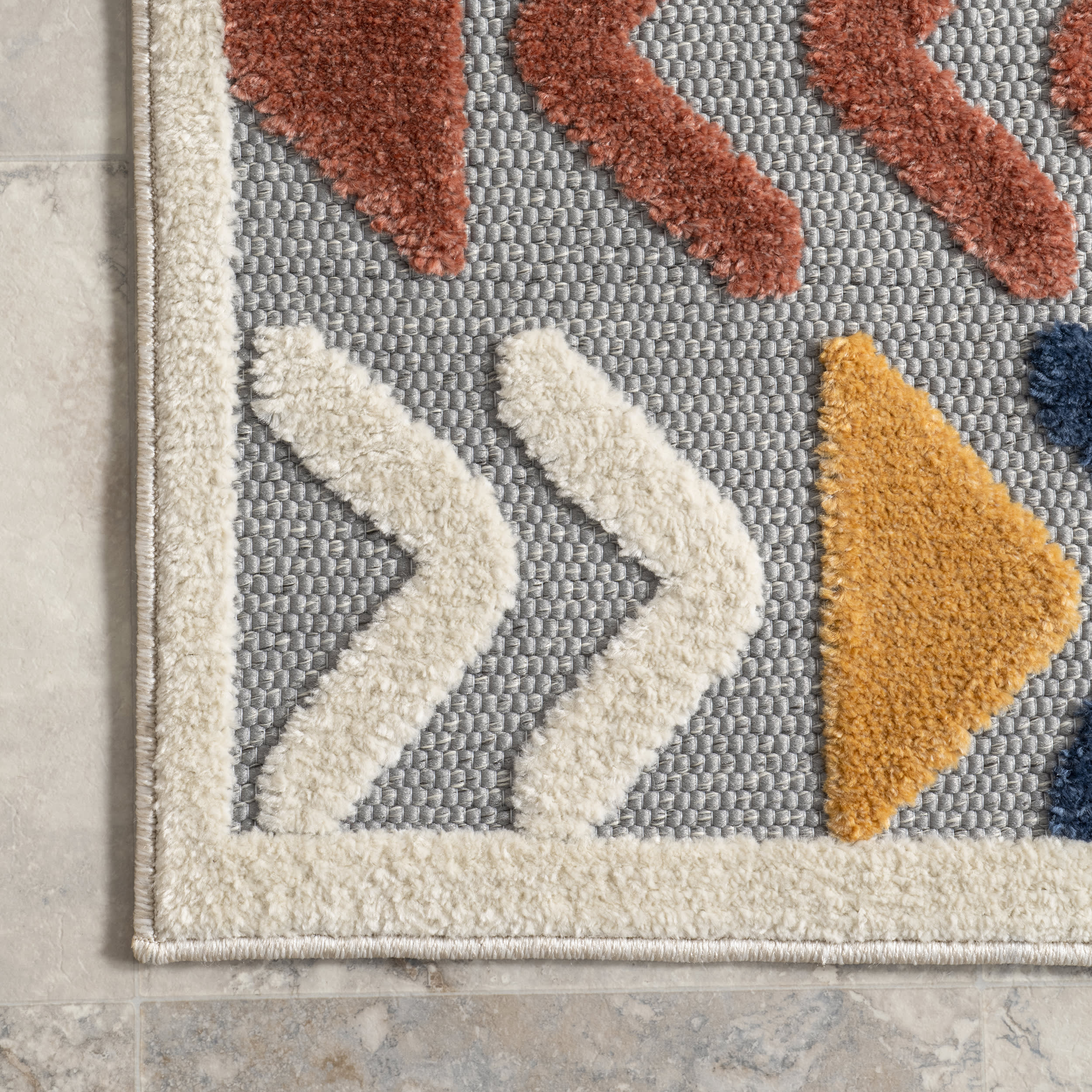 Selene Indoor/Outdoor Traverse Rug | Grey - Image 3