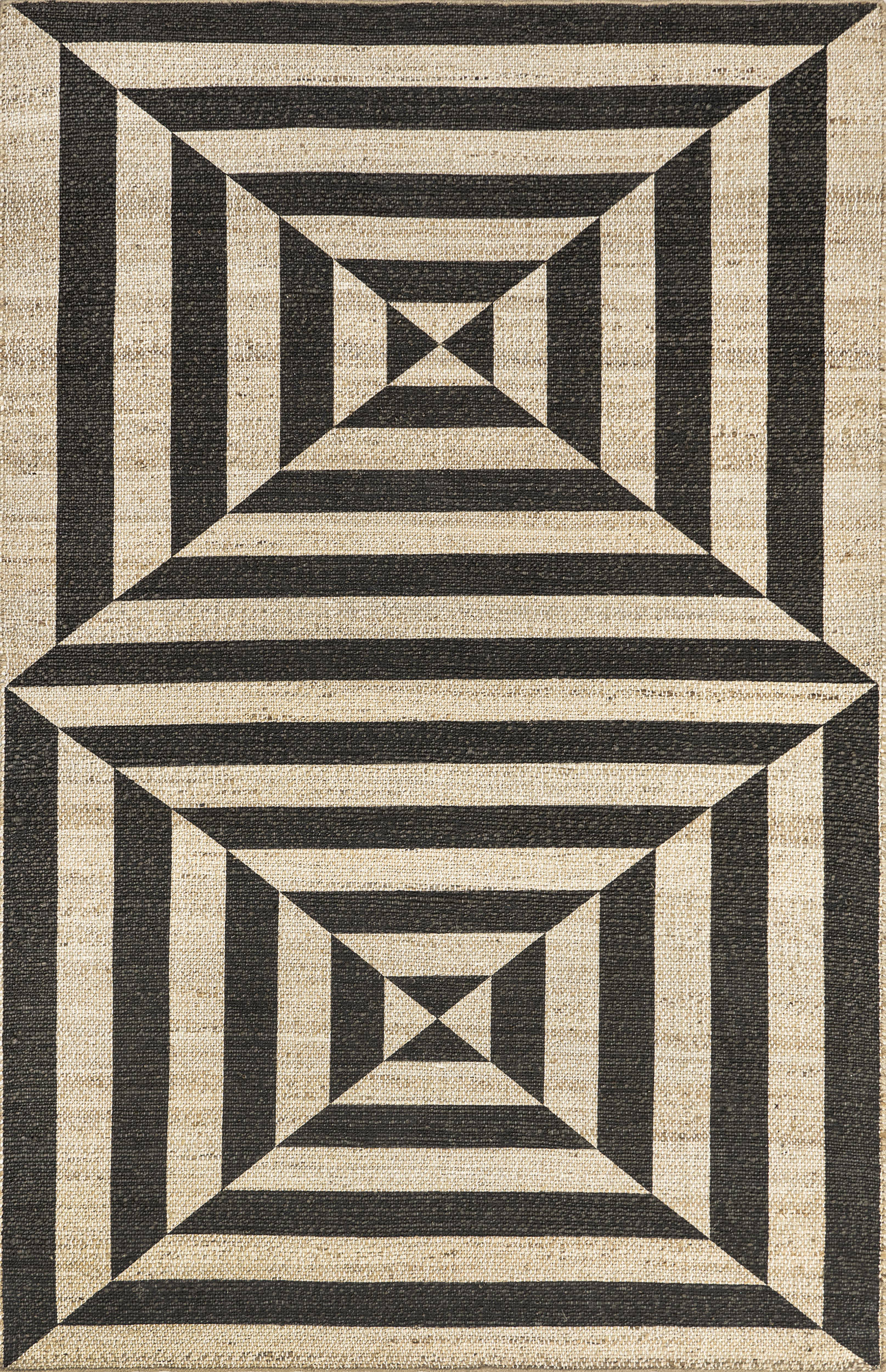 Seline Magic Abstract Rug | Dark Grey