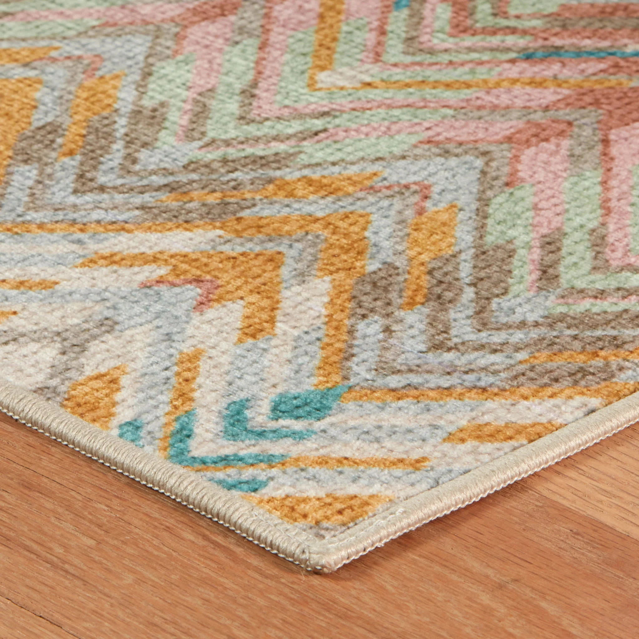 Seneca Machine Washable Rug | Stone - Image 4