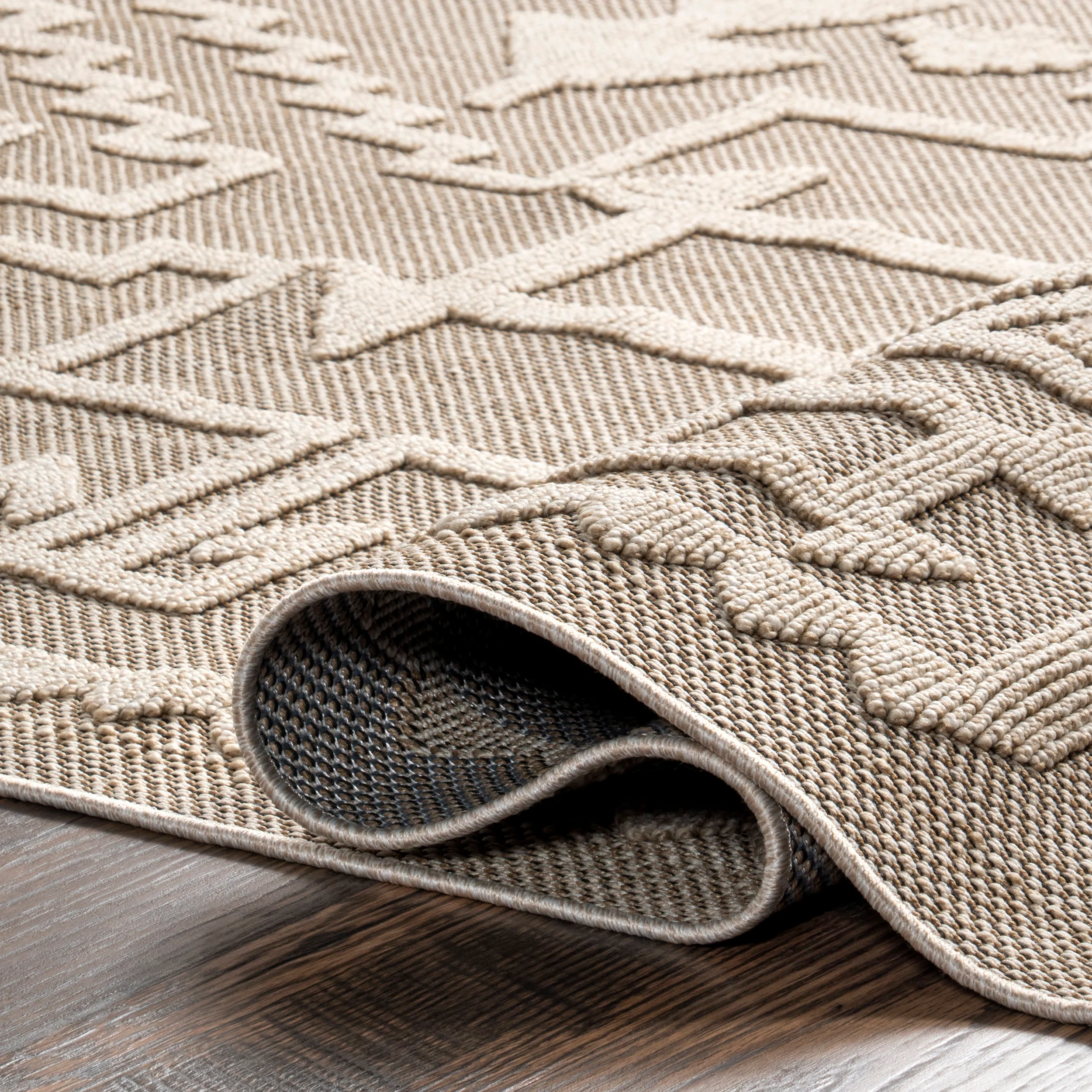Sequoia Textured Indoor/Outdoor Rug | Beige - Image 7