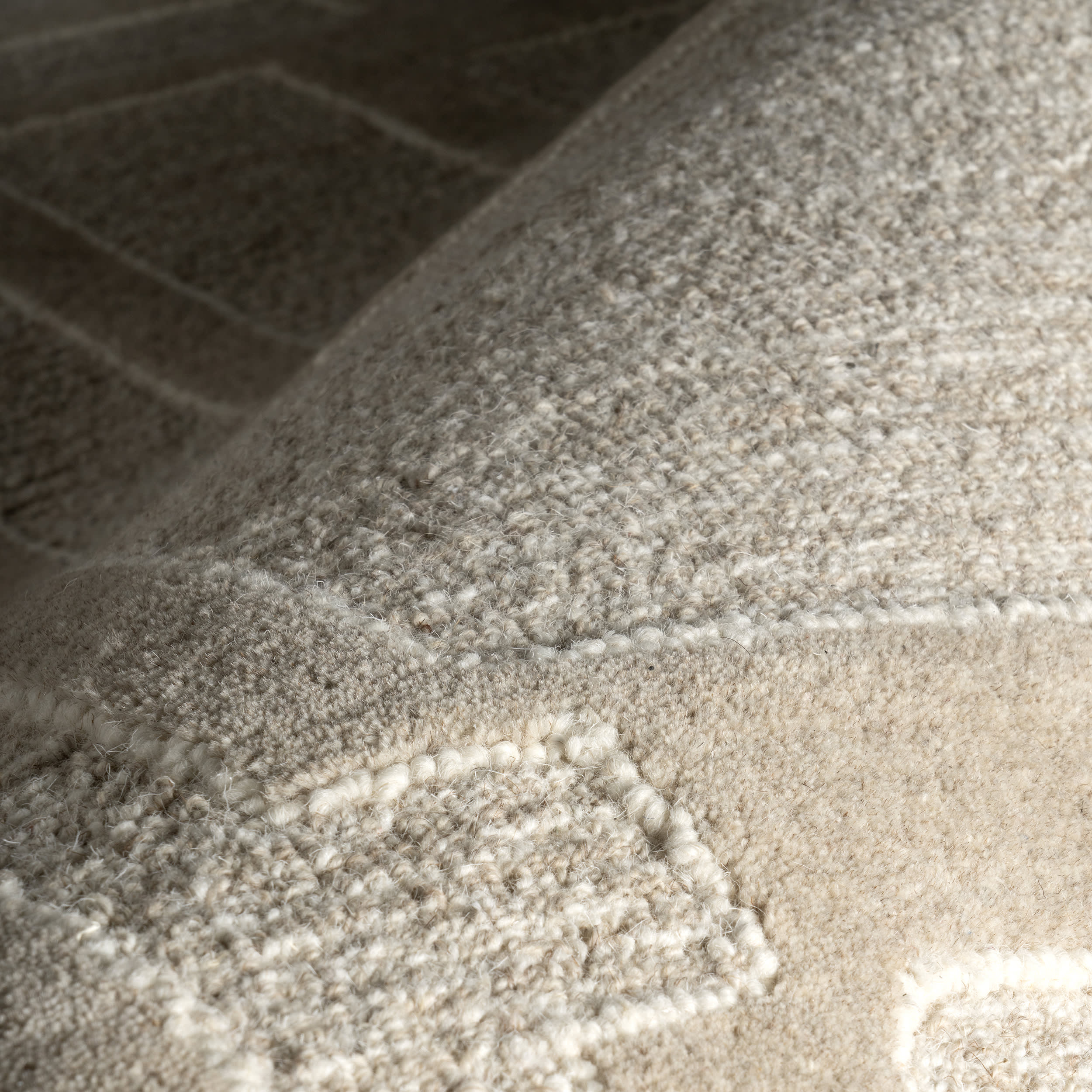 Seraphina Geometric Rug | Beige - Image 3