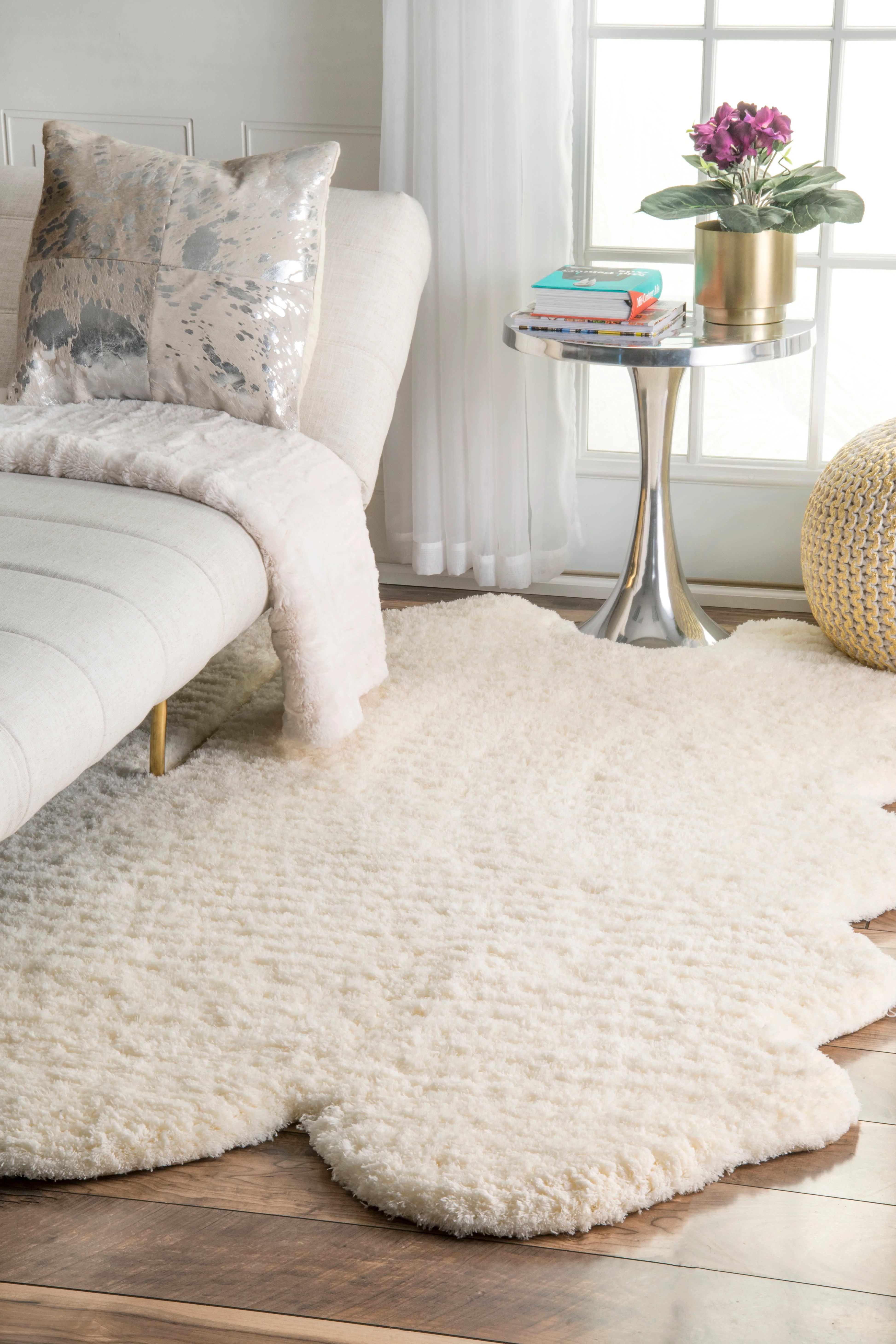 Sexto Pelt Rug | Natural - Image 2