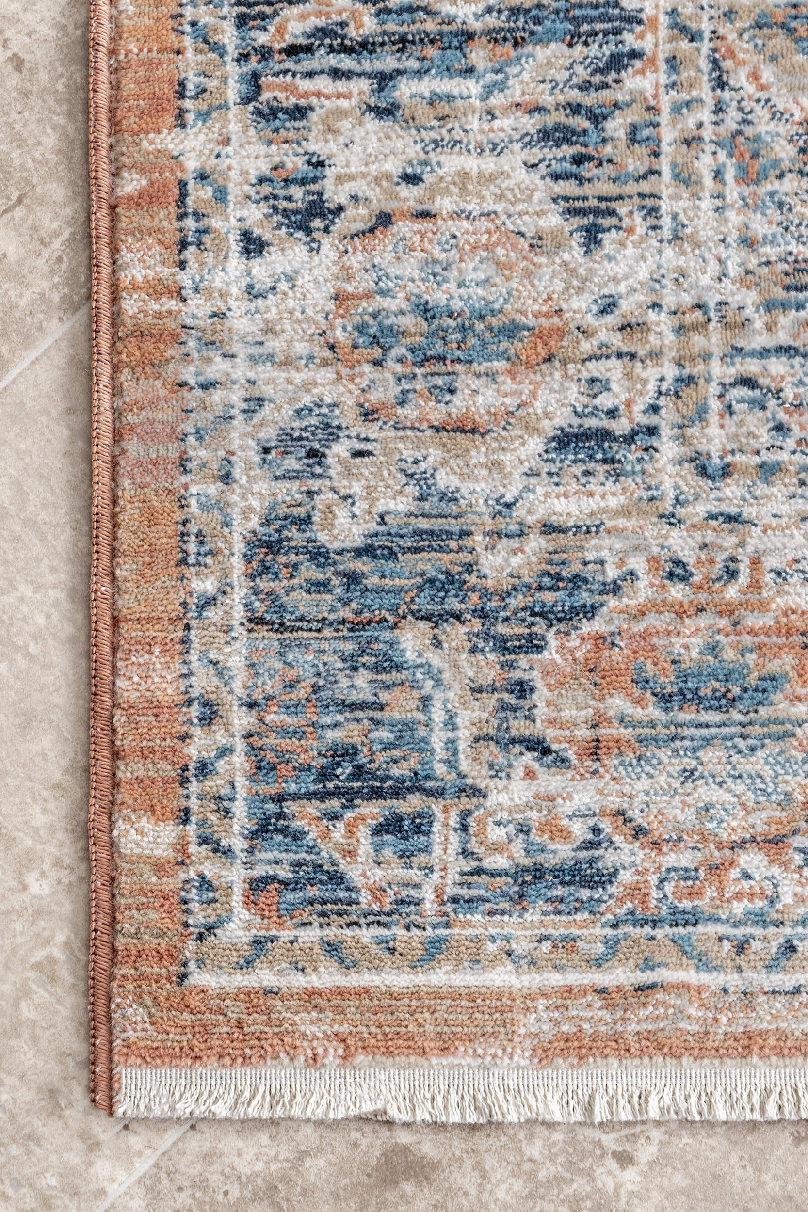 Shaded Snowflakes Rug | Beige - Image 3