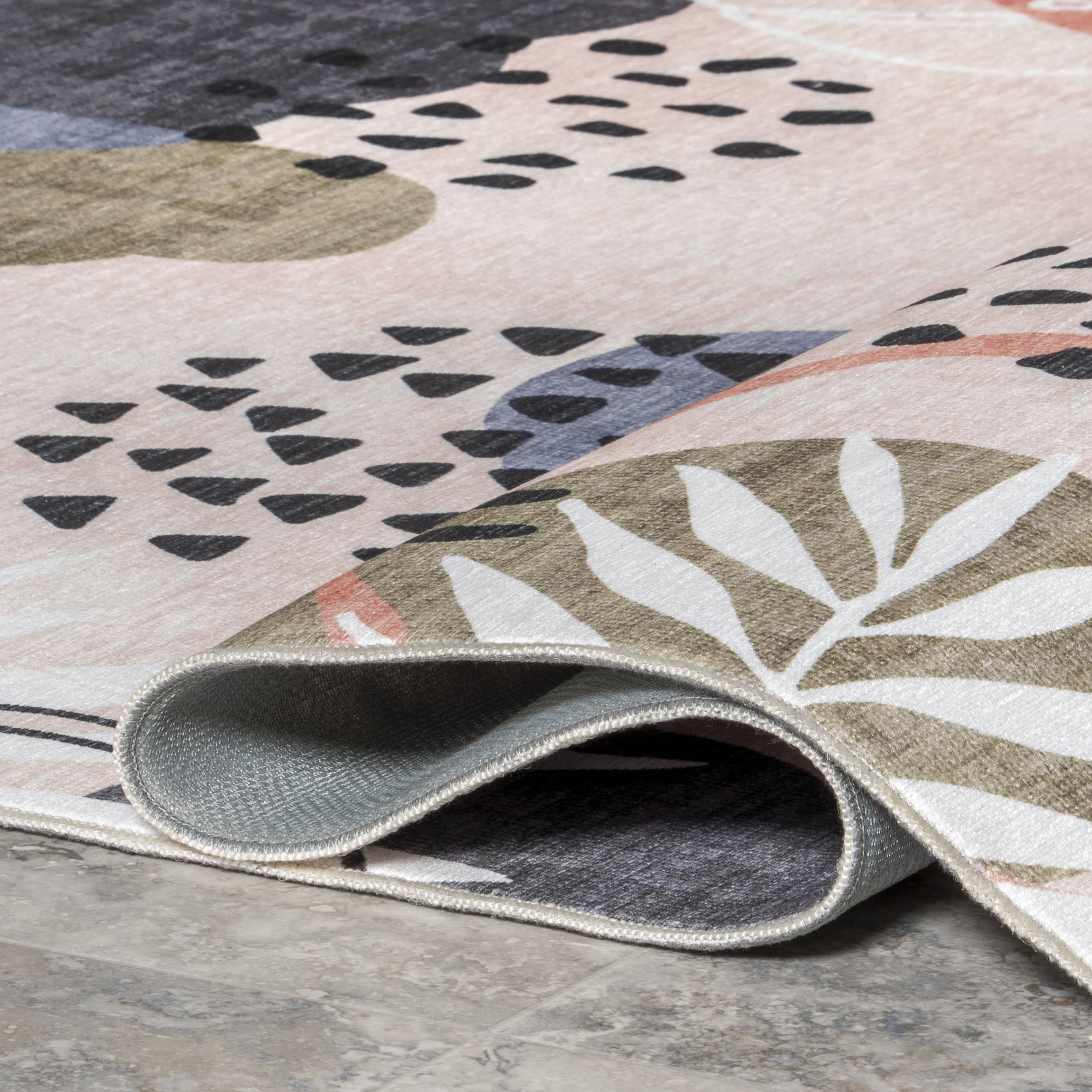 Shaylee Pond Washable Indoor/Outdoor Rug | Multicolor - Image 9