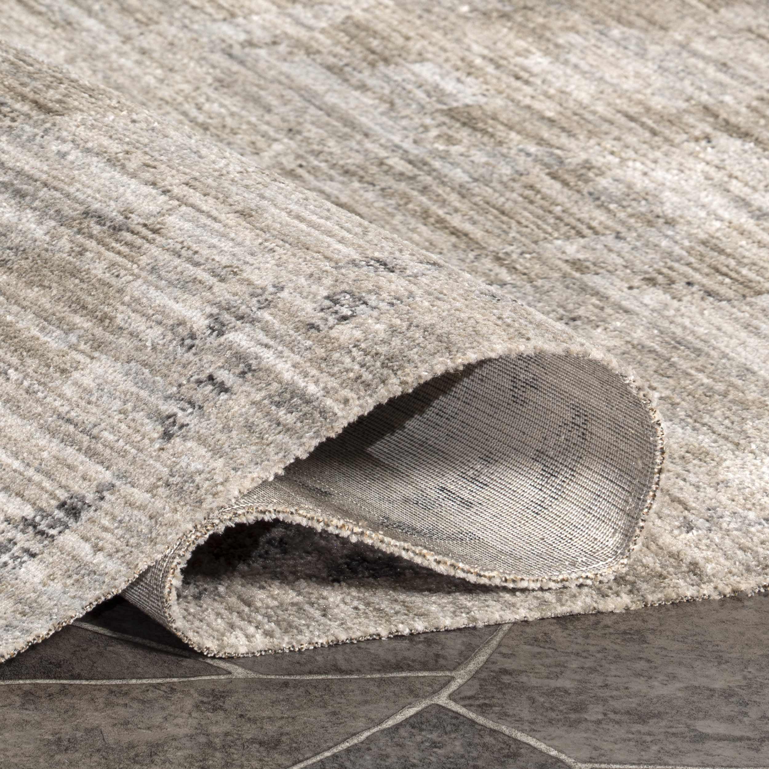 Shia Bordered Washable Indoor/Outdoor Rug | Beige - Image 10