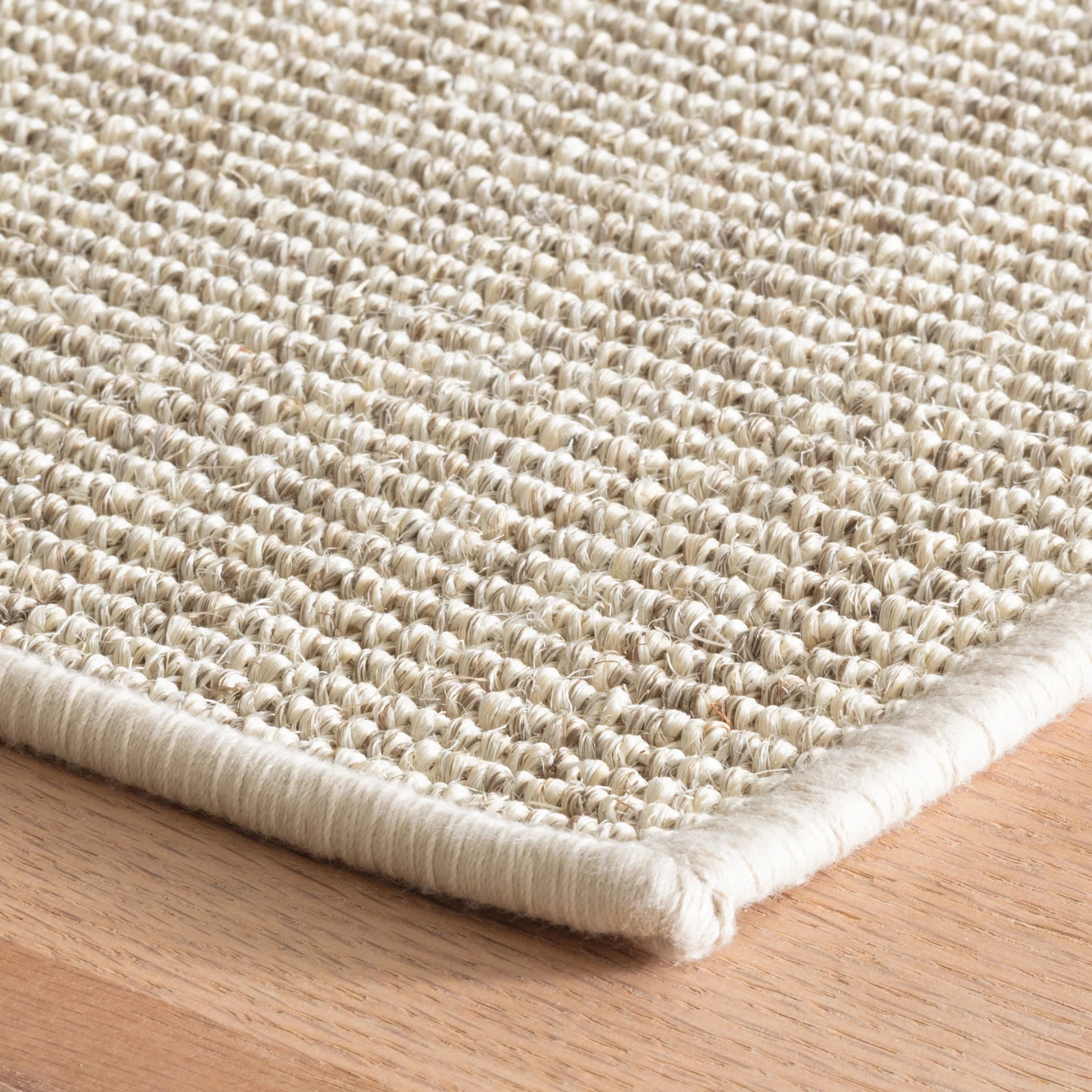 Shire Woven Sisal Custom Rug | Light Grey - Image 3
