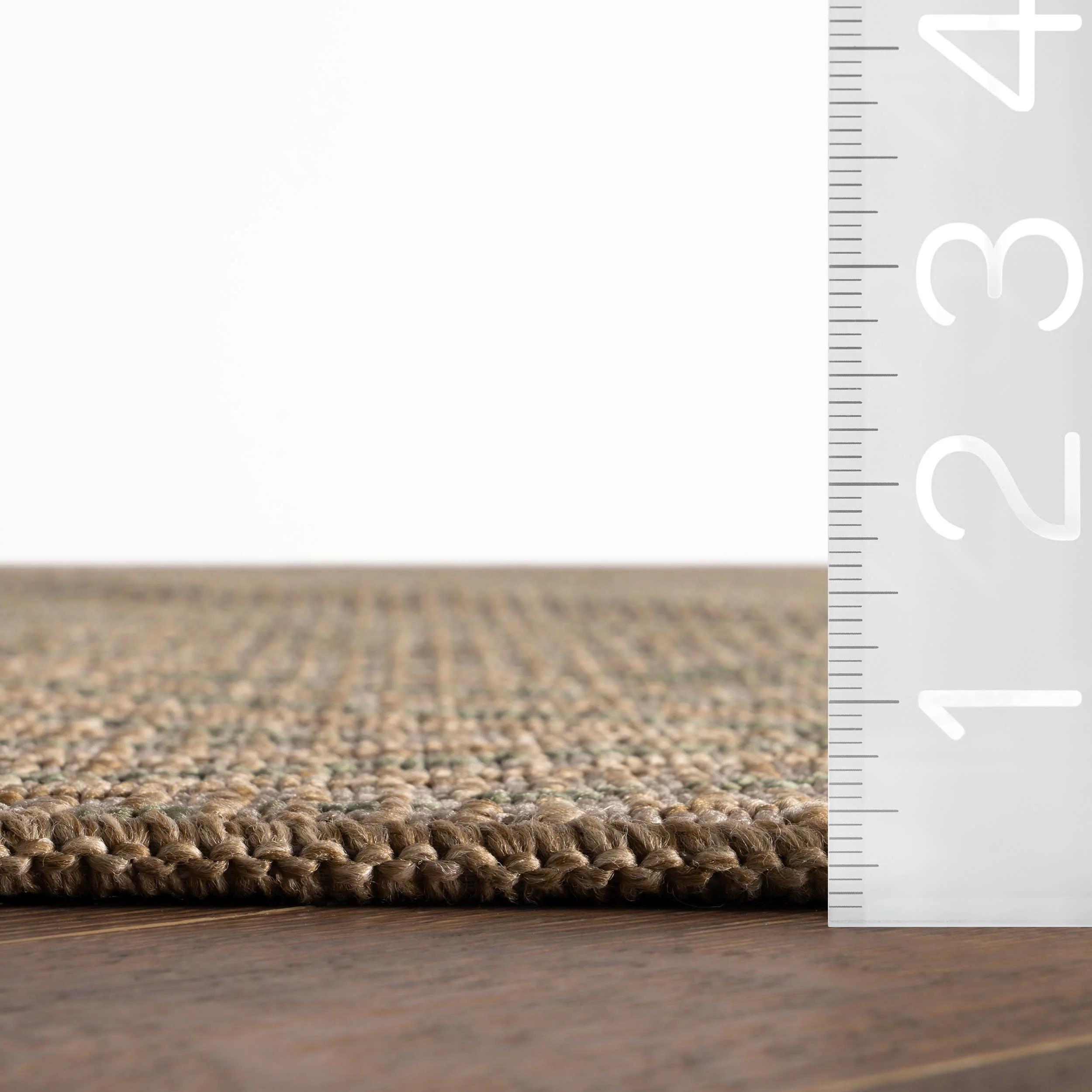 Sibylla Modern Chevron Indoor/Outdoor Rug | Green - Image 5