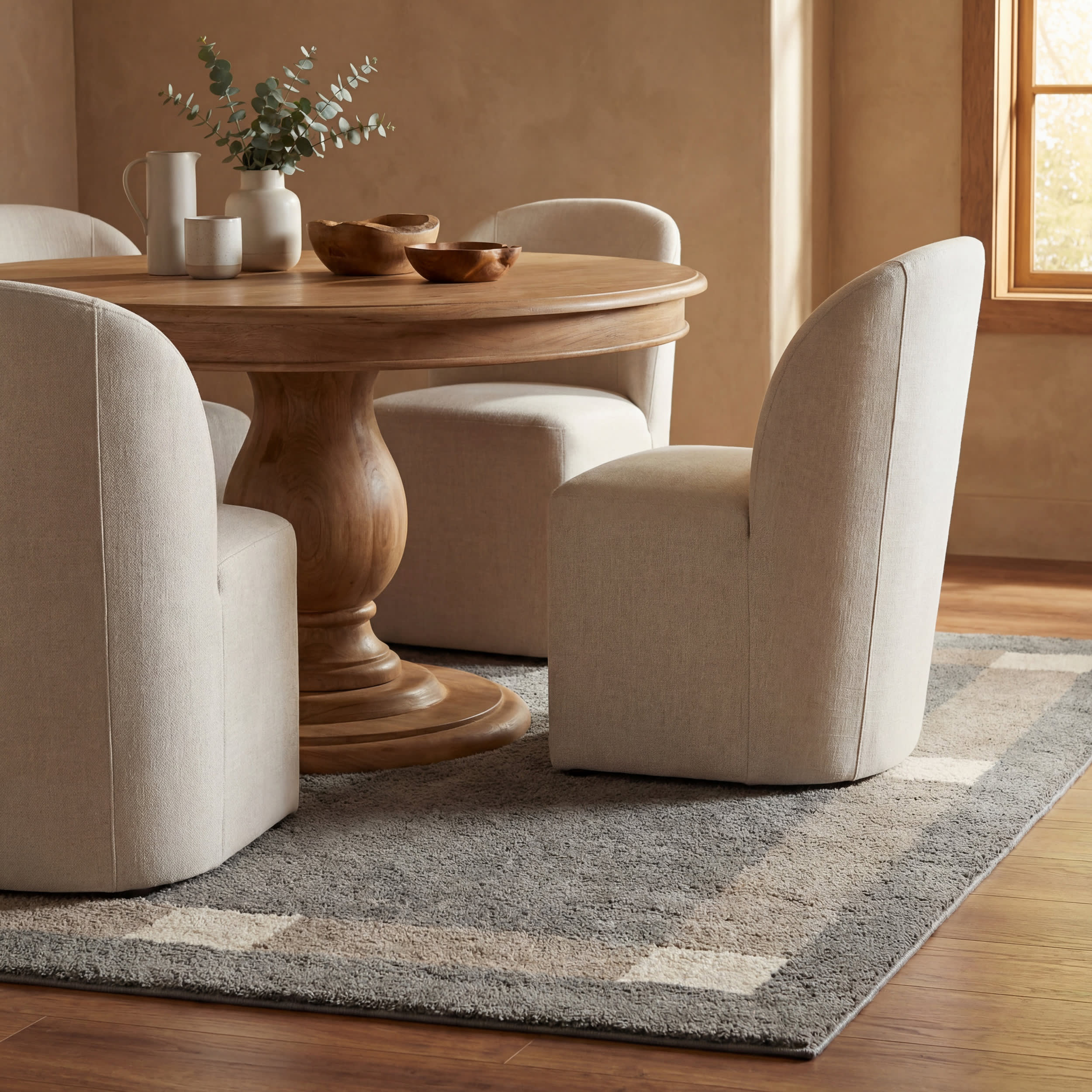Silja Bordered Rug | Slate - Image 4