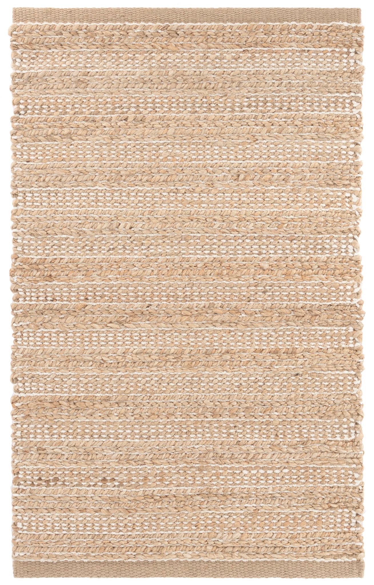 Simba Handwoven Jute Rug | Ivory