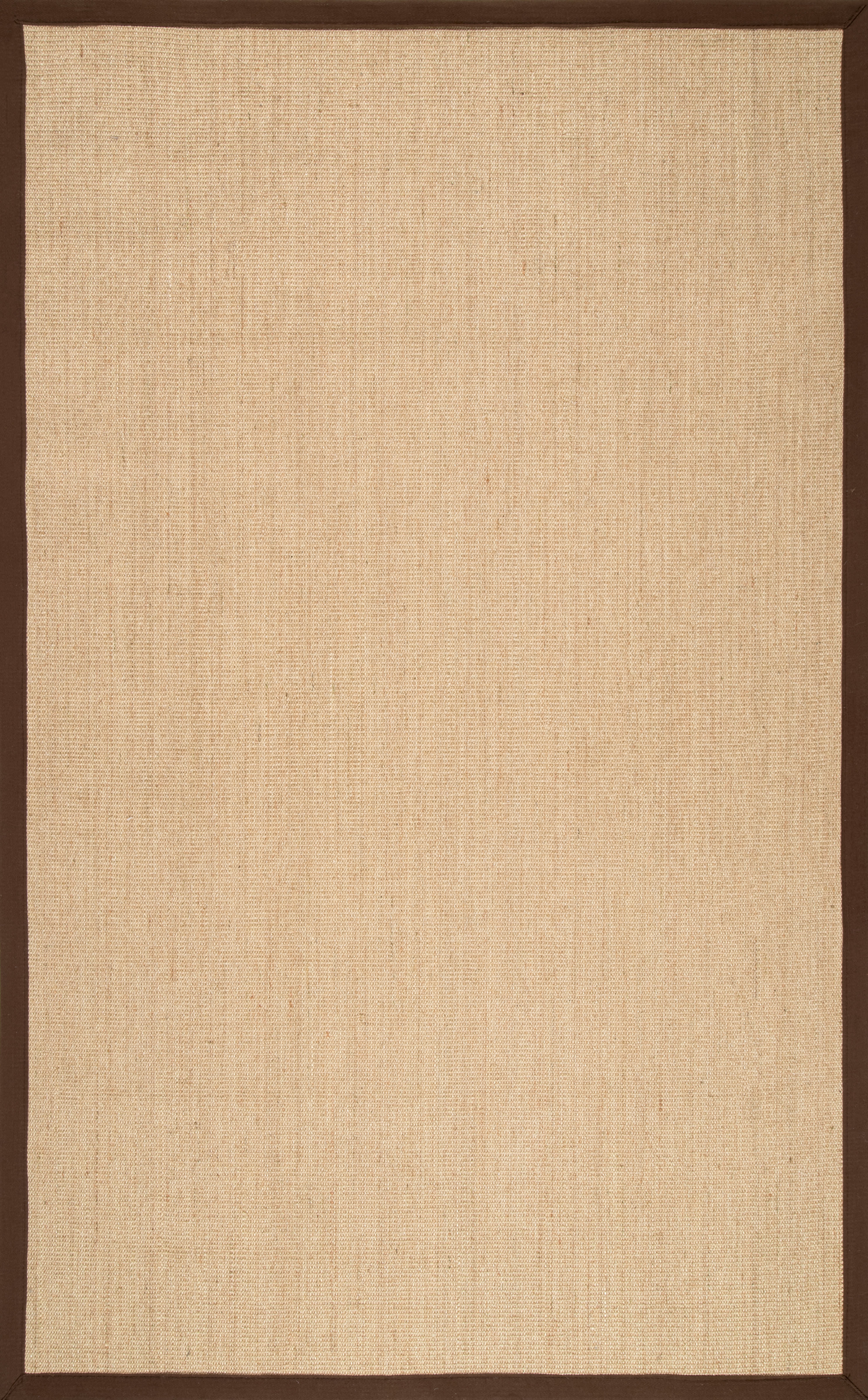 Sisal Border Rug | Brown