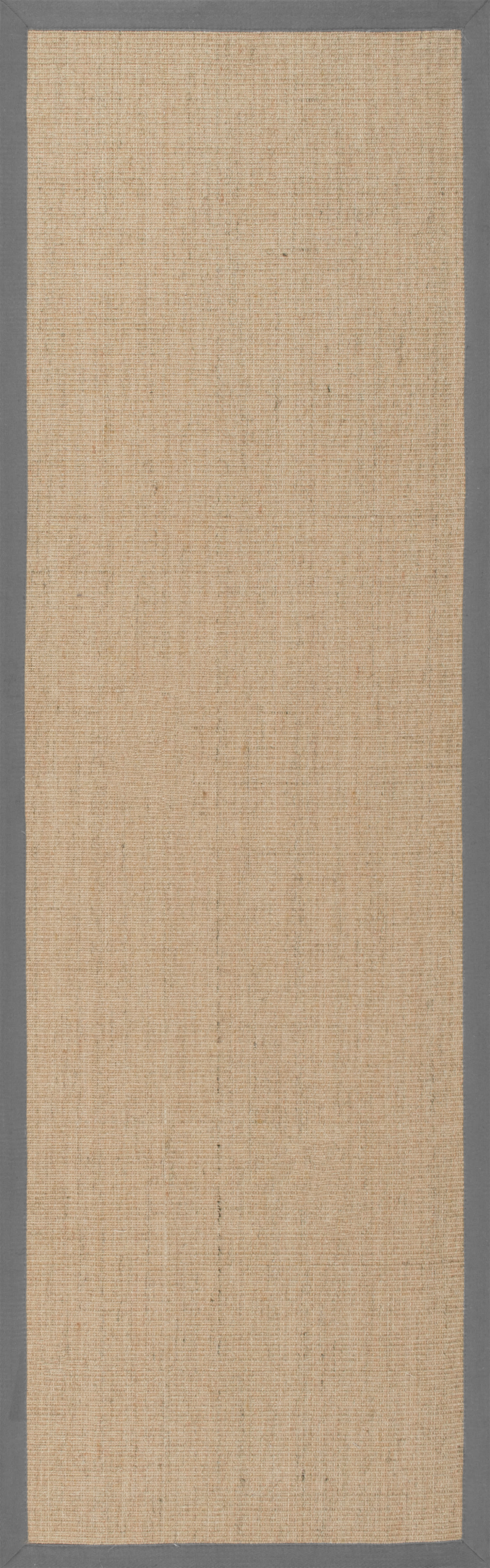 Sisal Border Rug | Light Grey
