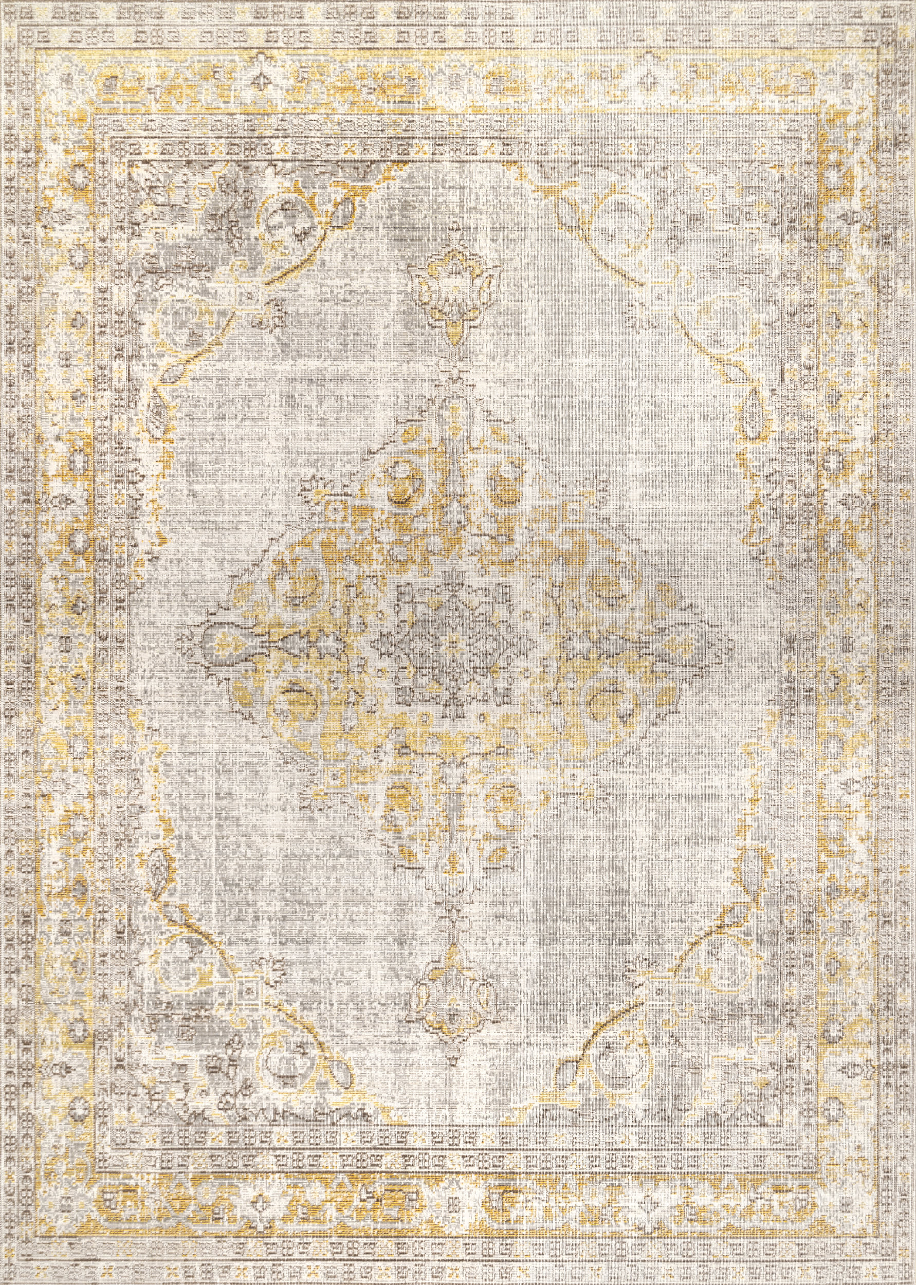 Sithen Flatweave Rug | Light Grey