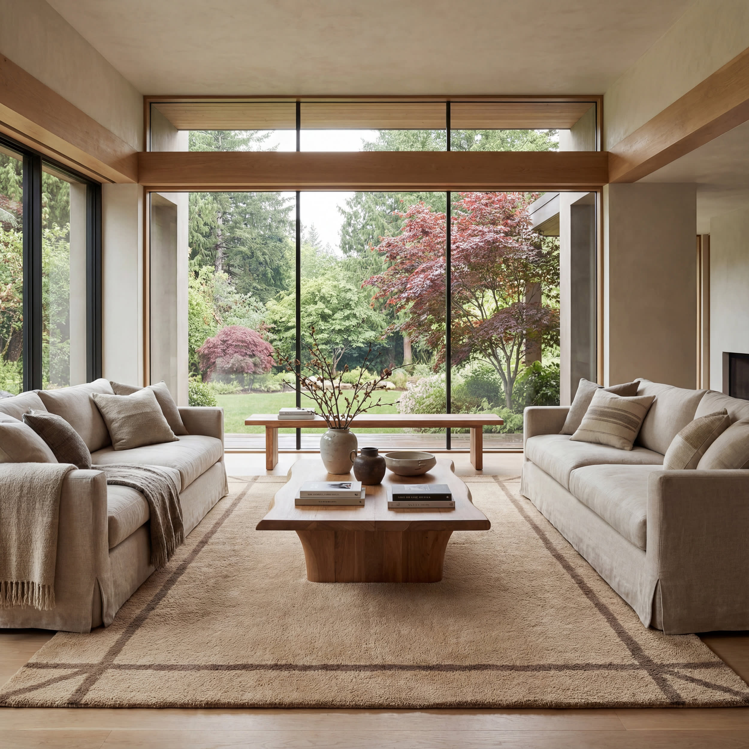 Sivra Bordered Rug | Sand - Image 2