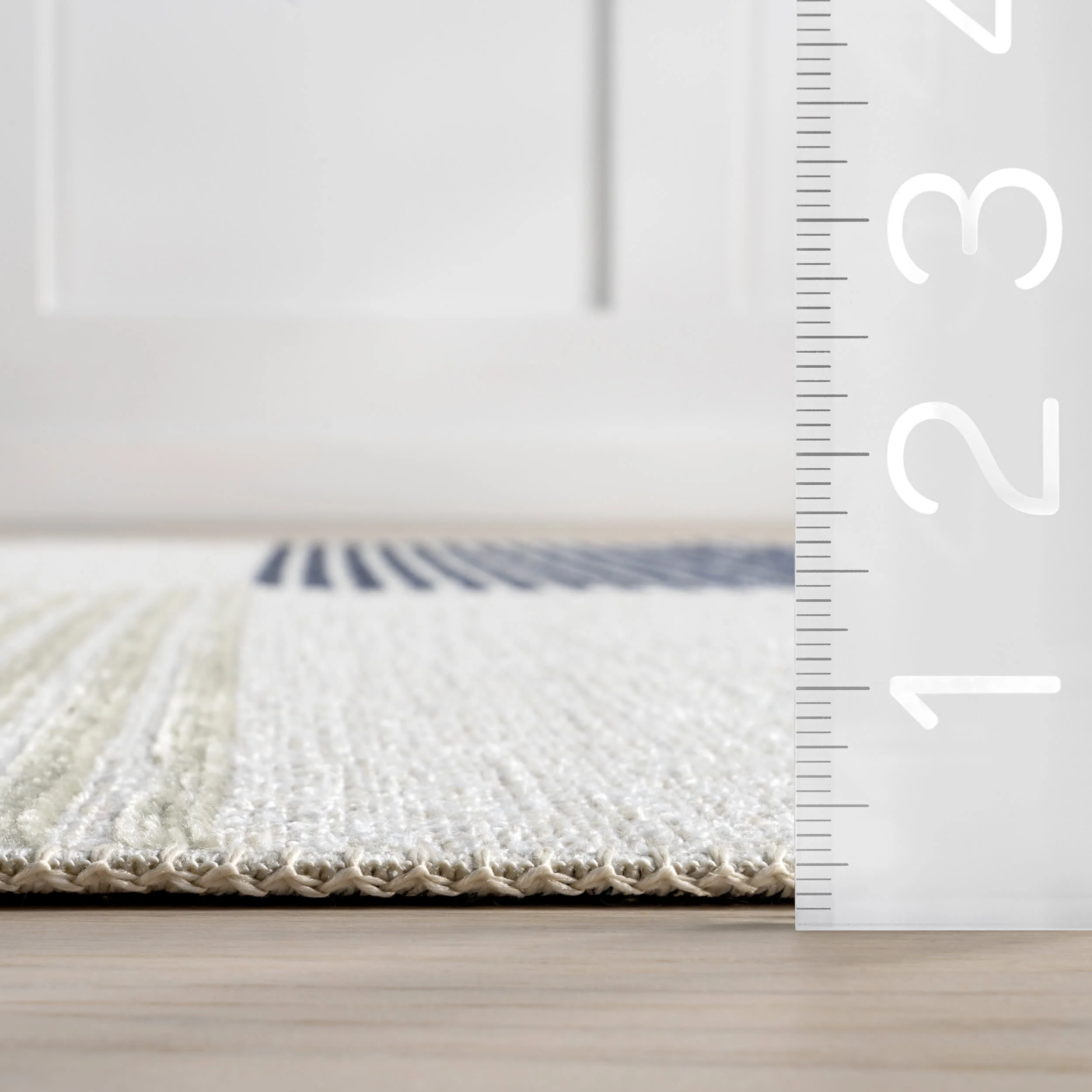 Skye Color Block Reversible Washable Rug | Multicolor - Image 7