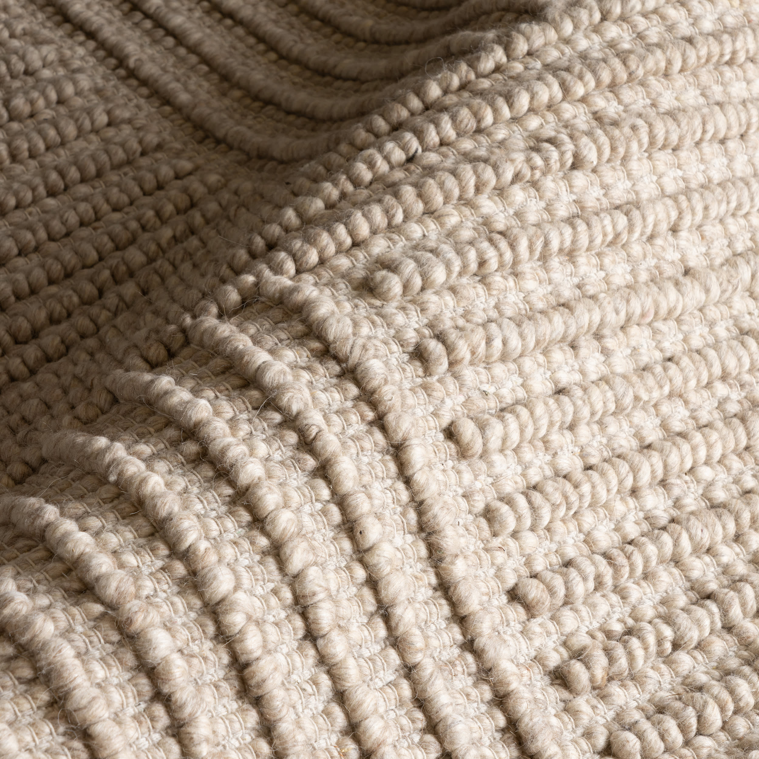 Skye Modern High-Low Rug | Beige - Image 3