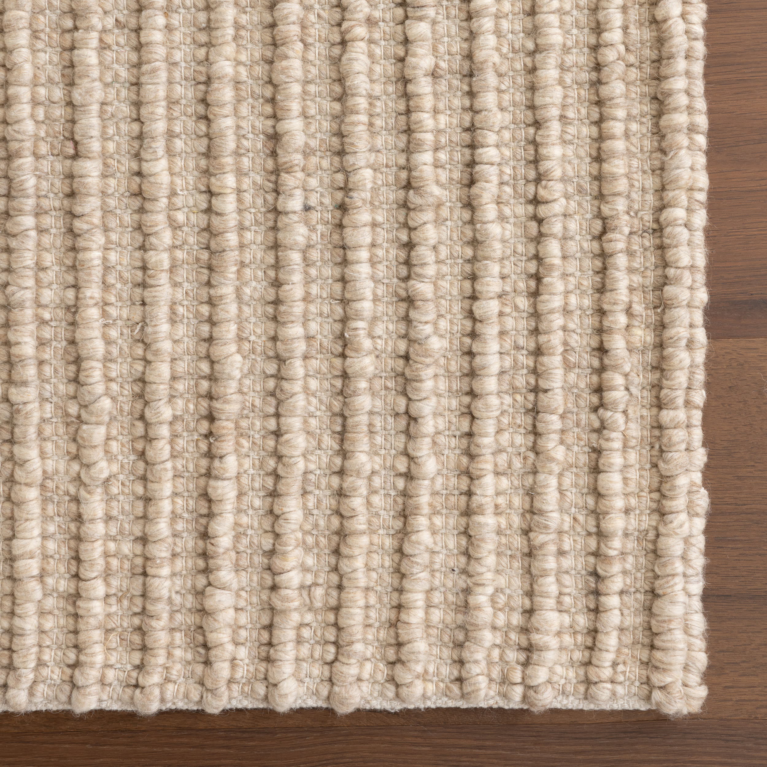 Skye Modern High-Low Rug | Beige - Image 4