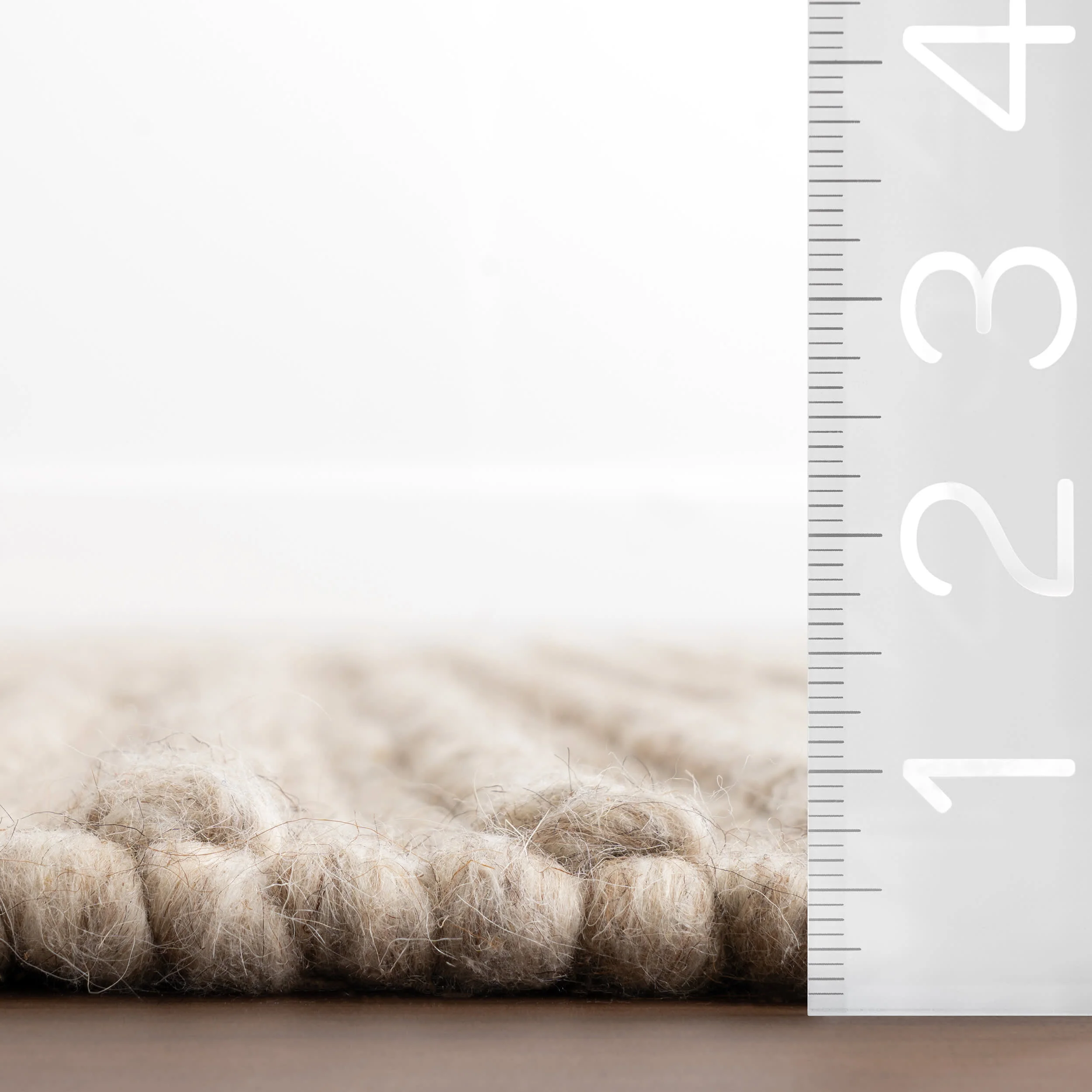 Skye Modern High-Low Rug | Beige - Image 6