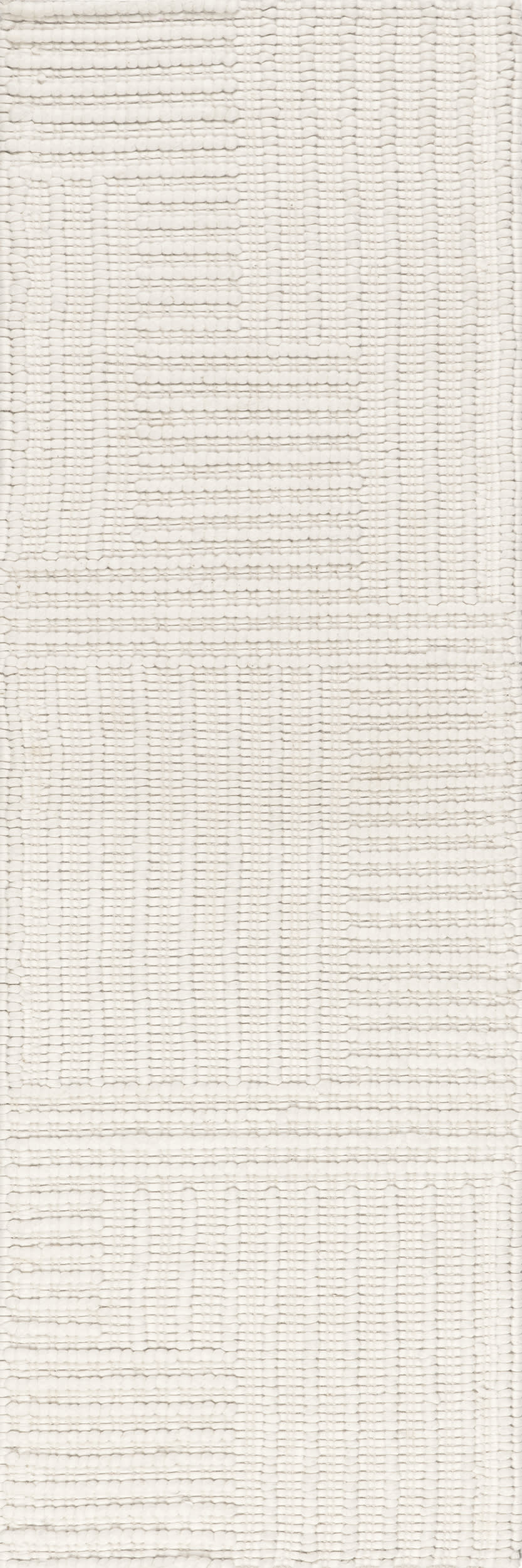 Skye Modern High-Low Rug | Ivory