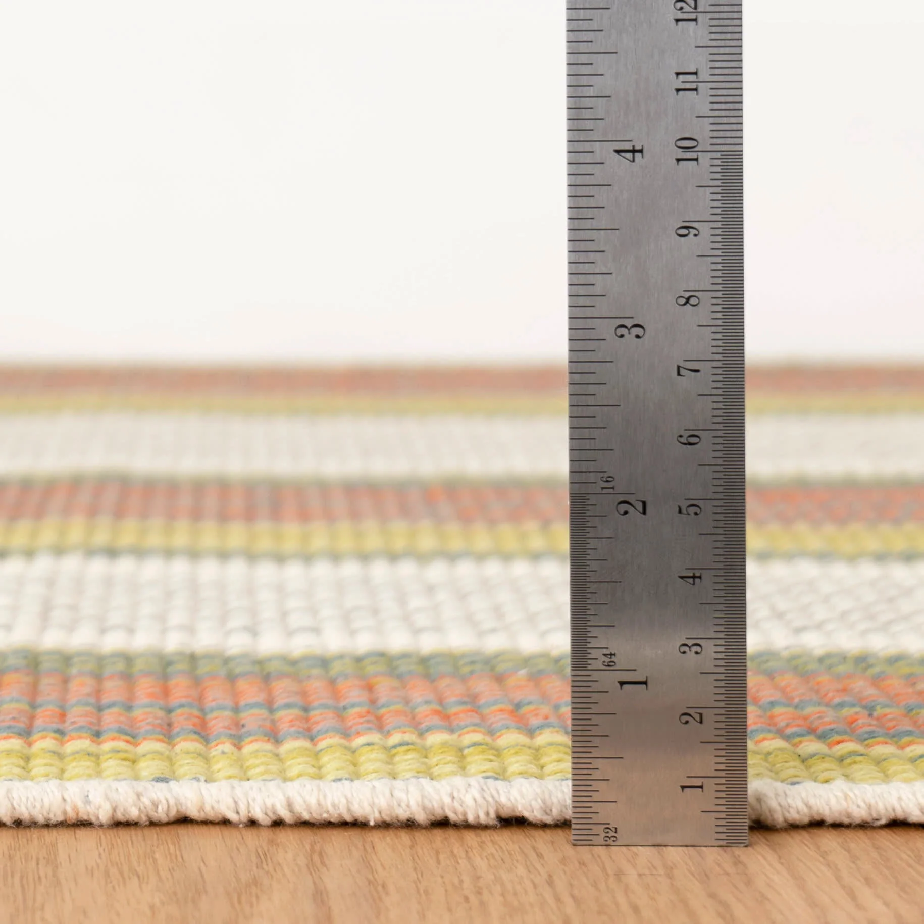 Sloane Stripe Handwoven Cotton Rug | Sprout - Image 5