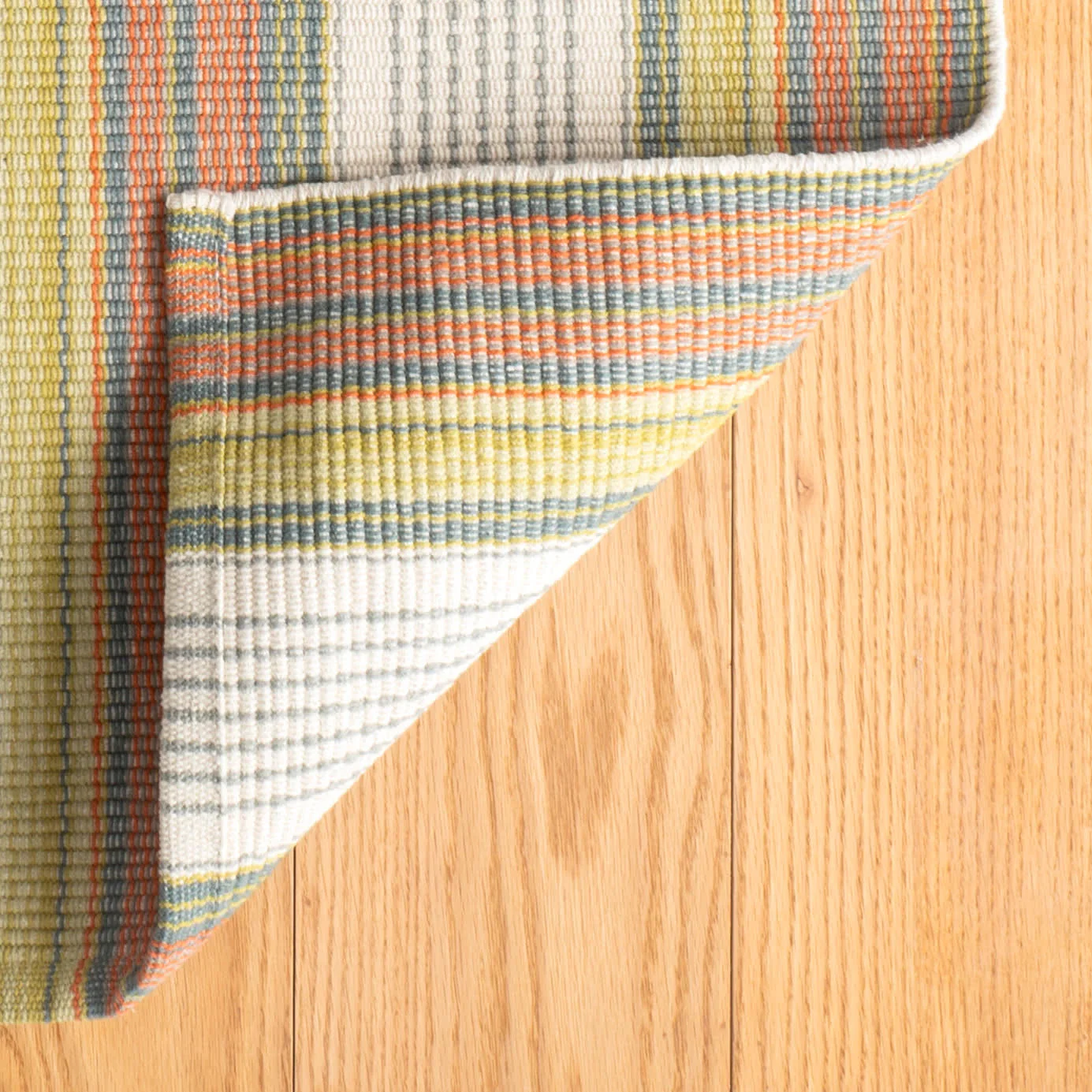 Sloane Stripe Handwoven Cotton Rug | Sprout - Image 7