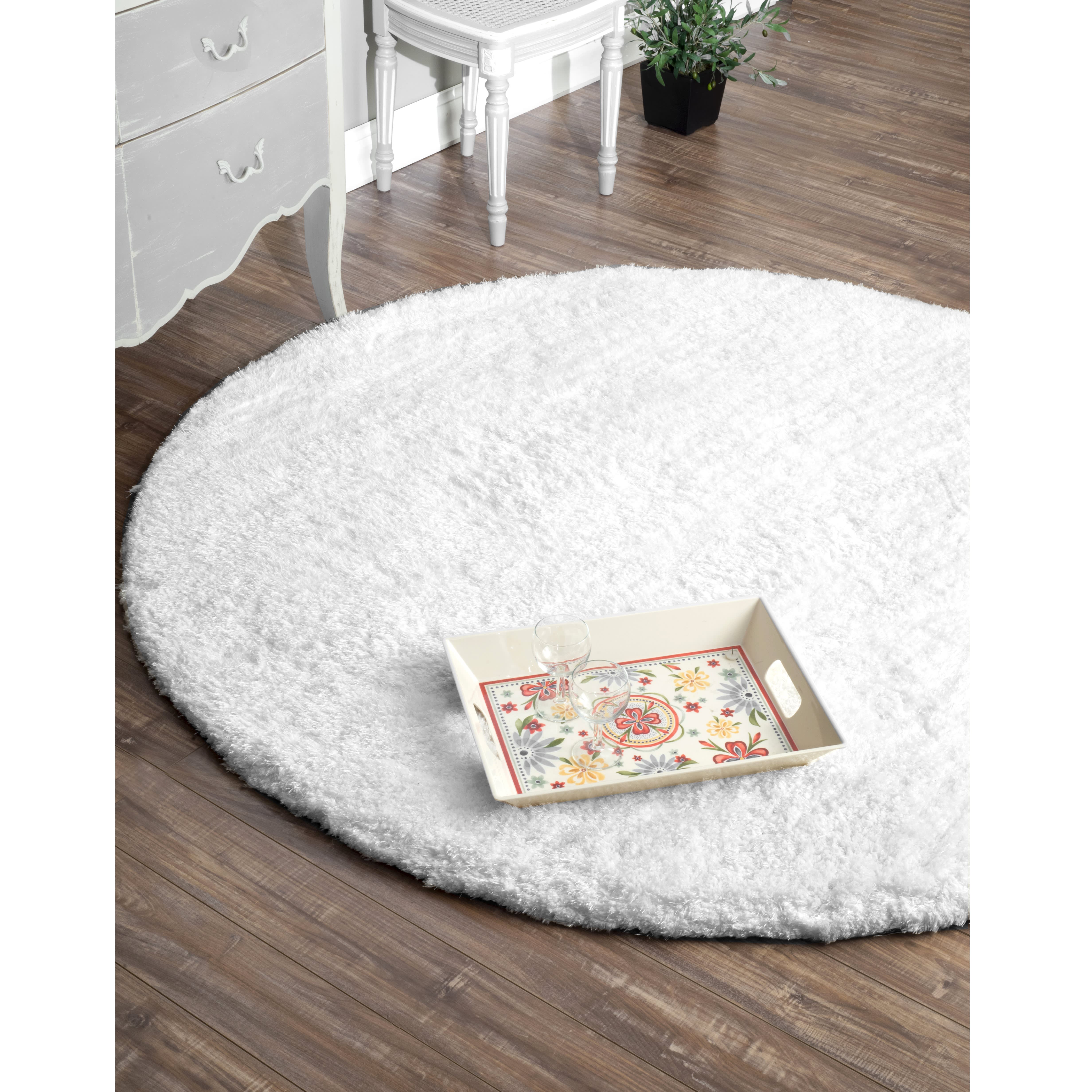 Soft Shag Rug | Snow - Image 2