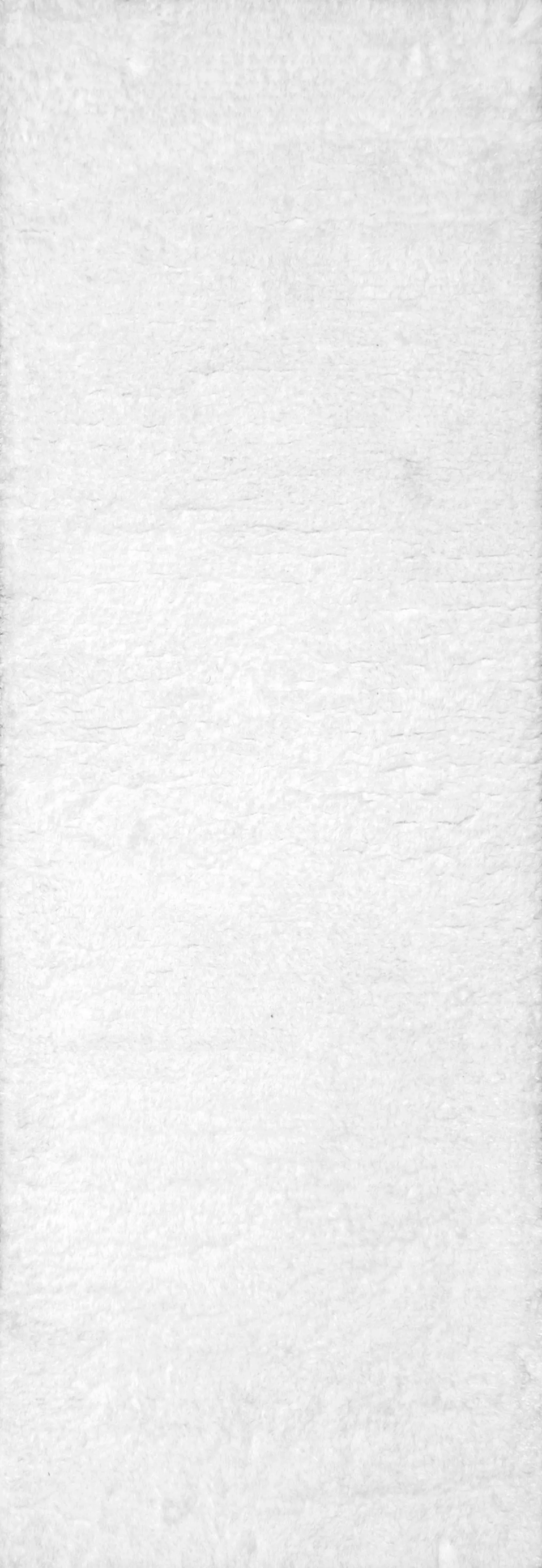 Soft Shag Rug | Snow