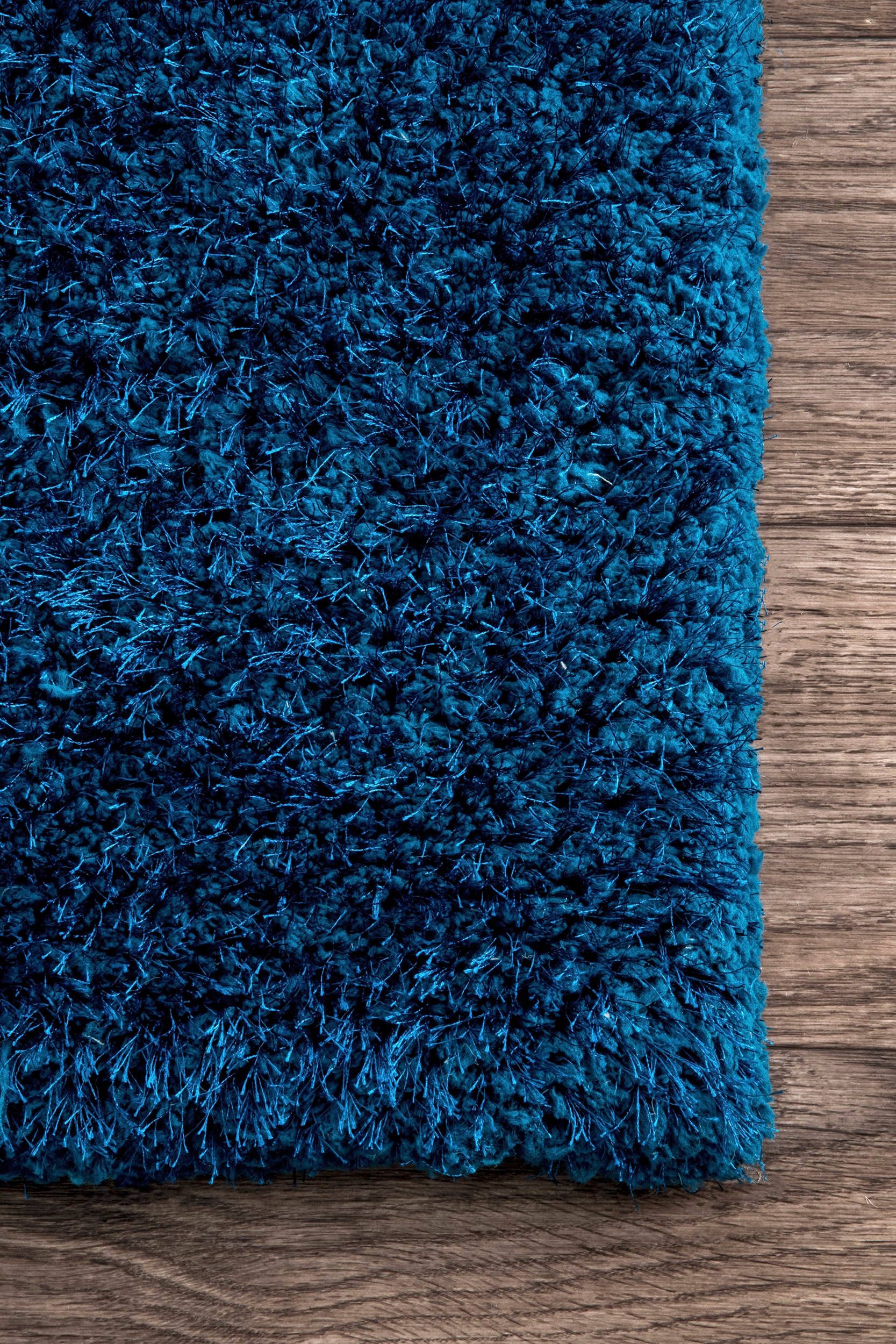 Soft Shag Rug | Teal - Image 3