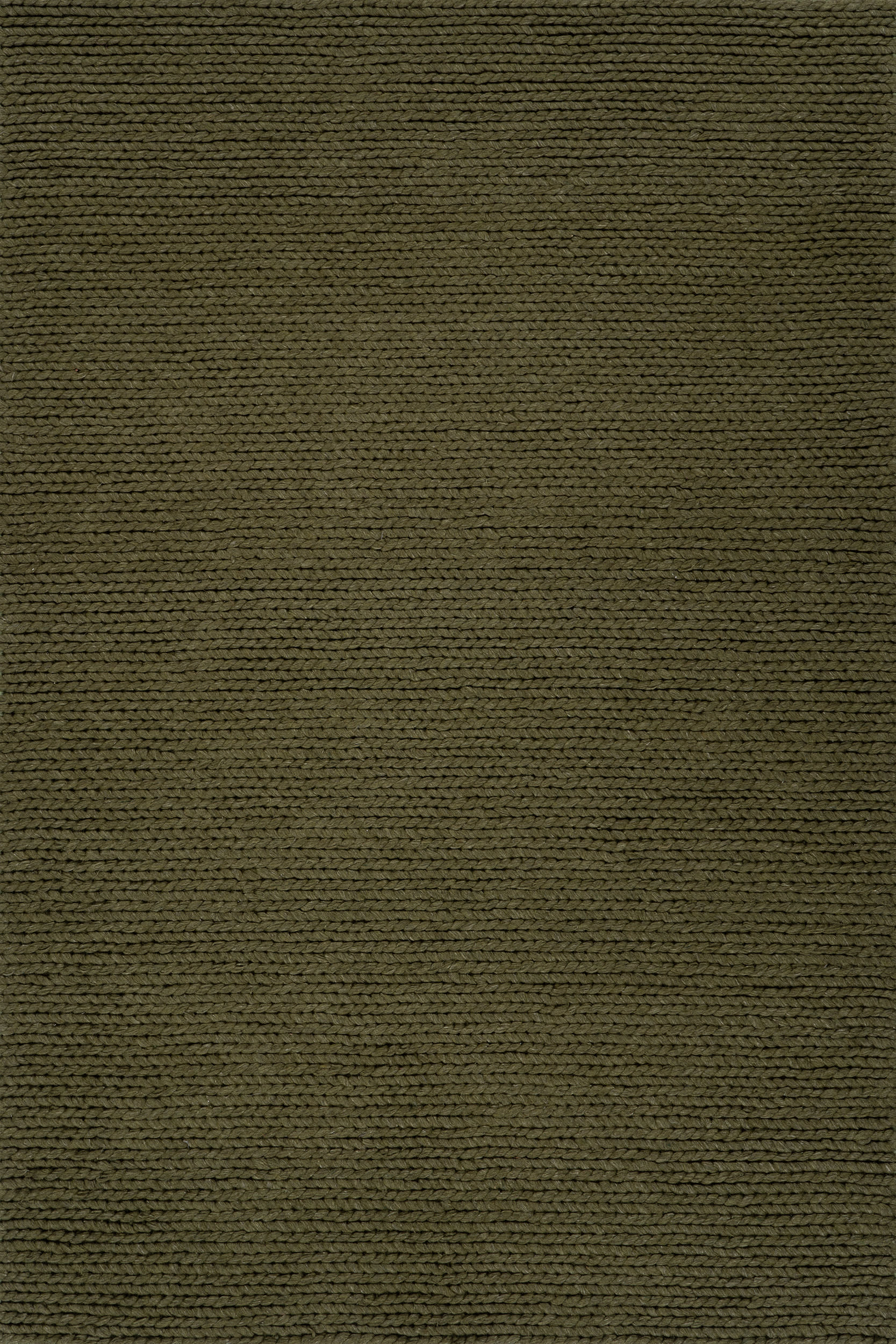 Softest Knit Wool Rug | Green